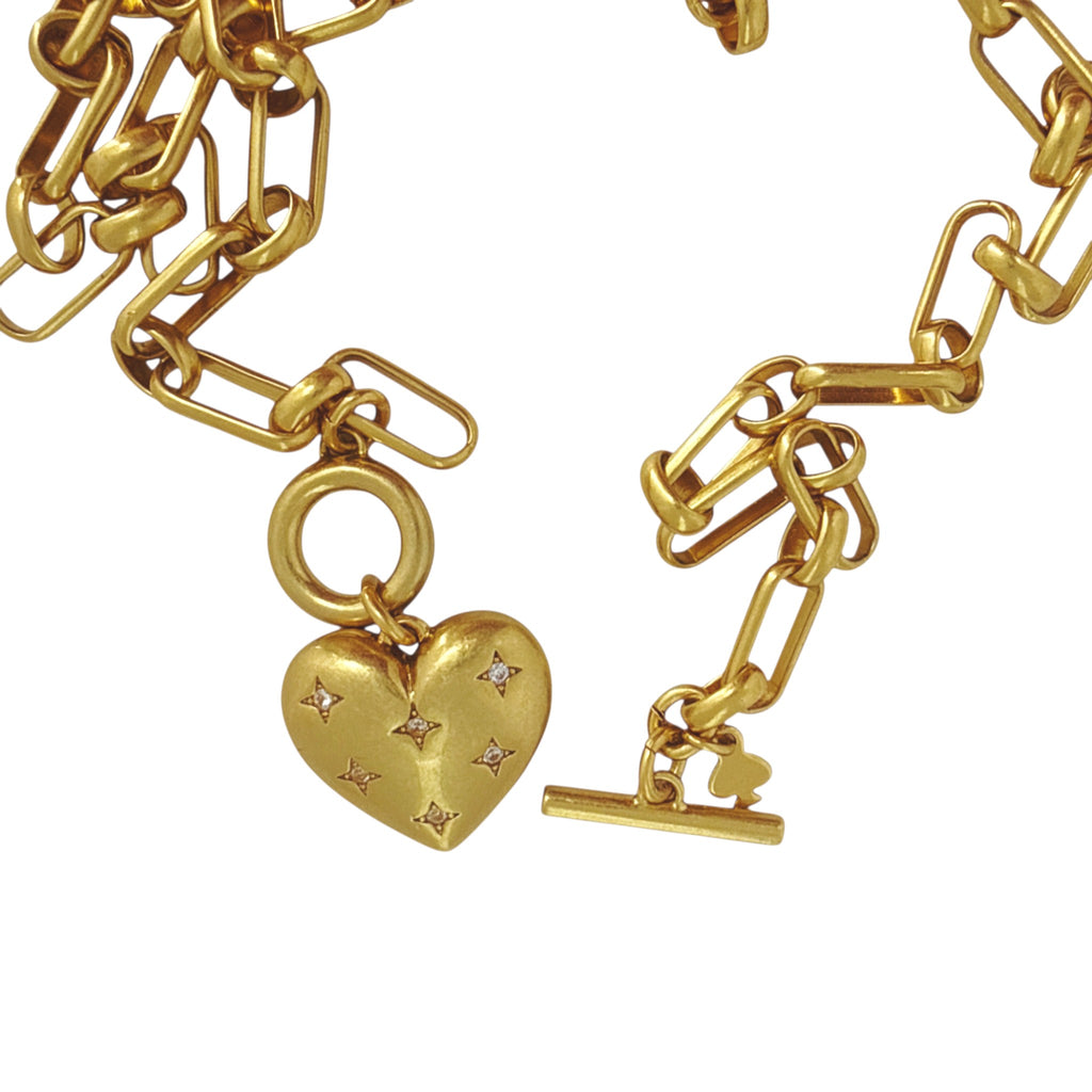 KATE SPADE New York My Precious Heart Toggle Necklace Kate Spade New York