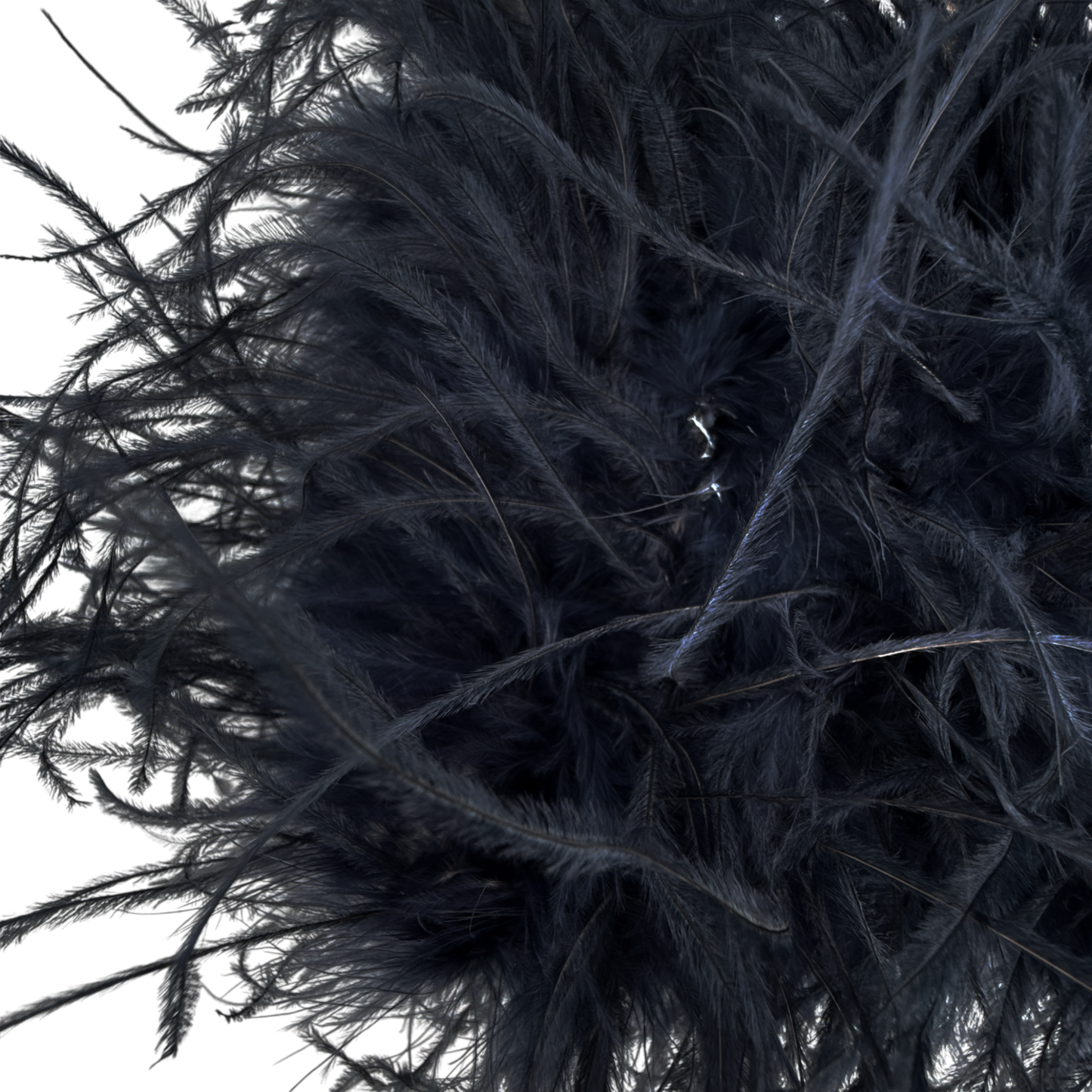 TORY BURCH Ostrich Feather Bag