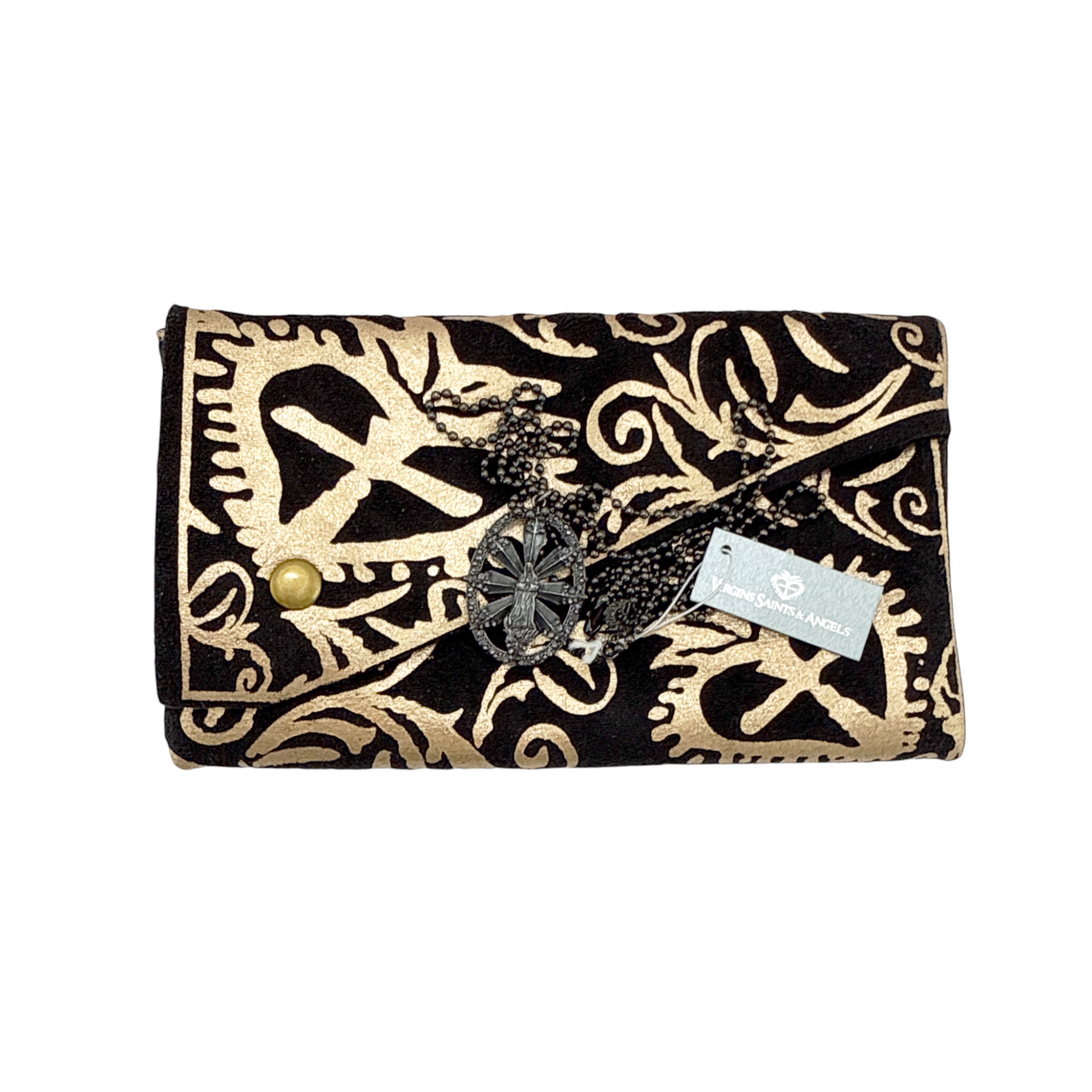 VIRGINS SAINTS & ANGELS VSA Twilight Virgin Charm in Gunmetal