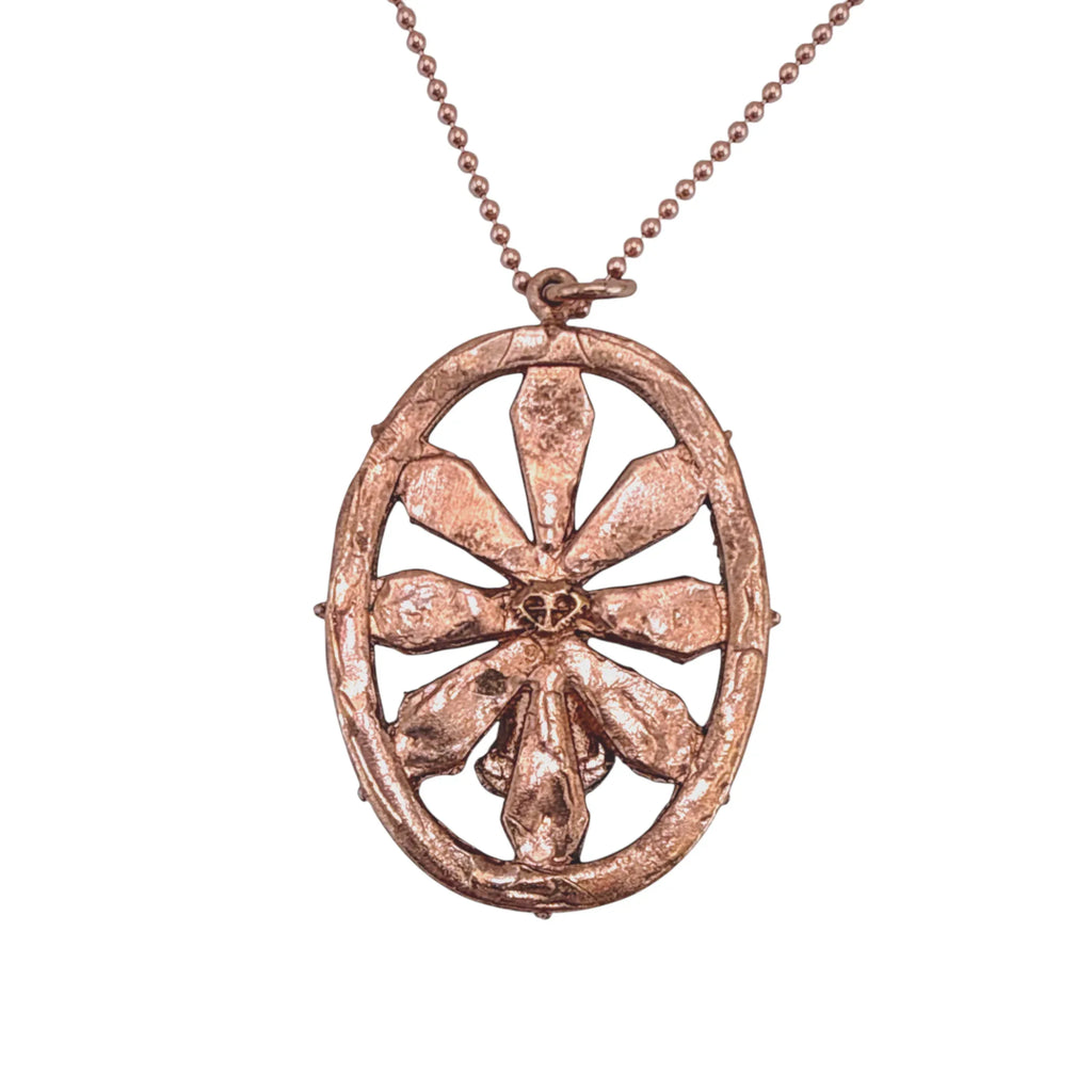 VIRGINS SAINTS & ANGELS VSA Twilight Virgin Charm in Rose Gold - flyKAMP