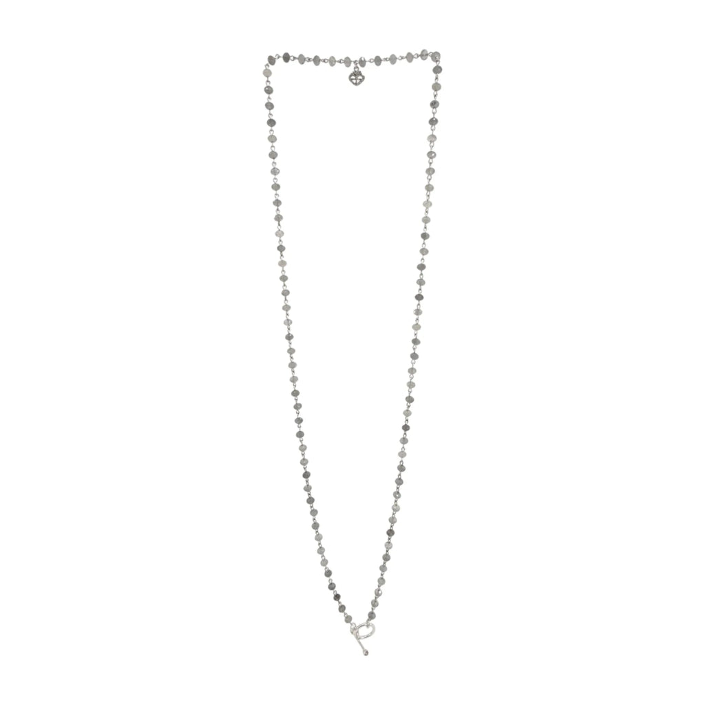 VIRGINS SAINTS & ANGELS VSA Delfina 6mm Lux Labradorite & Silver - flyKAMP