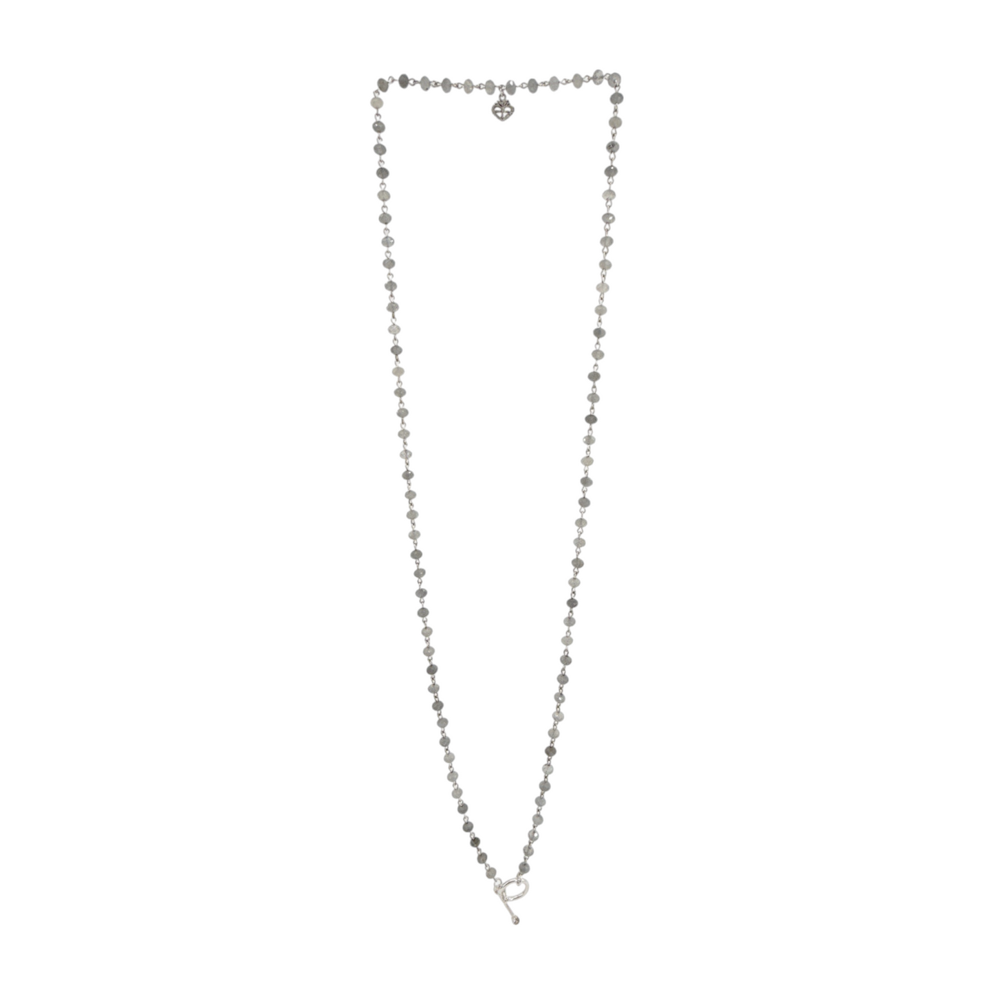 VIRGINS SAINTS & ANGELS VSA Delfina 6mm Lux Labradorite & Silver