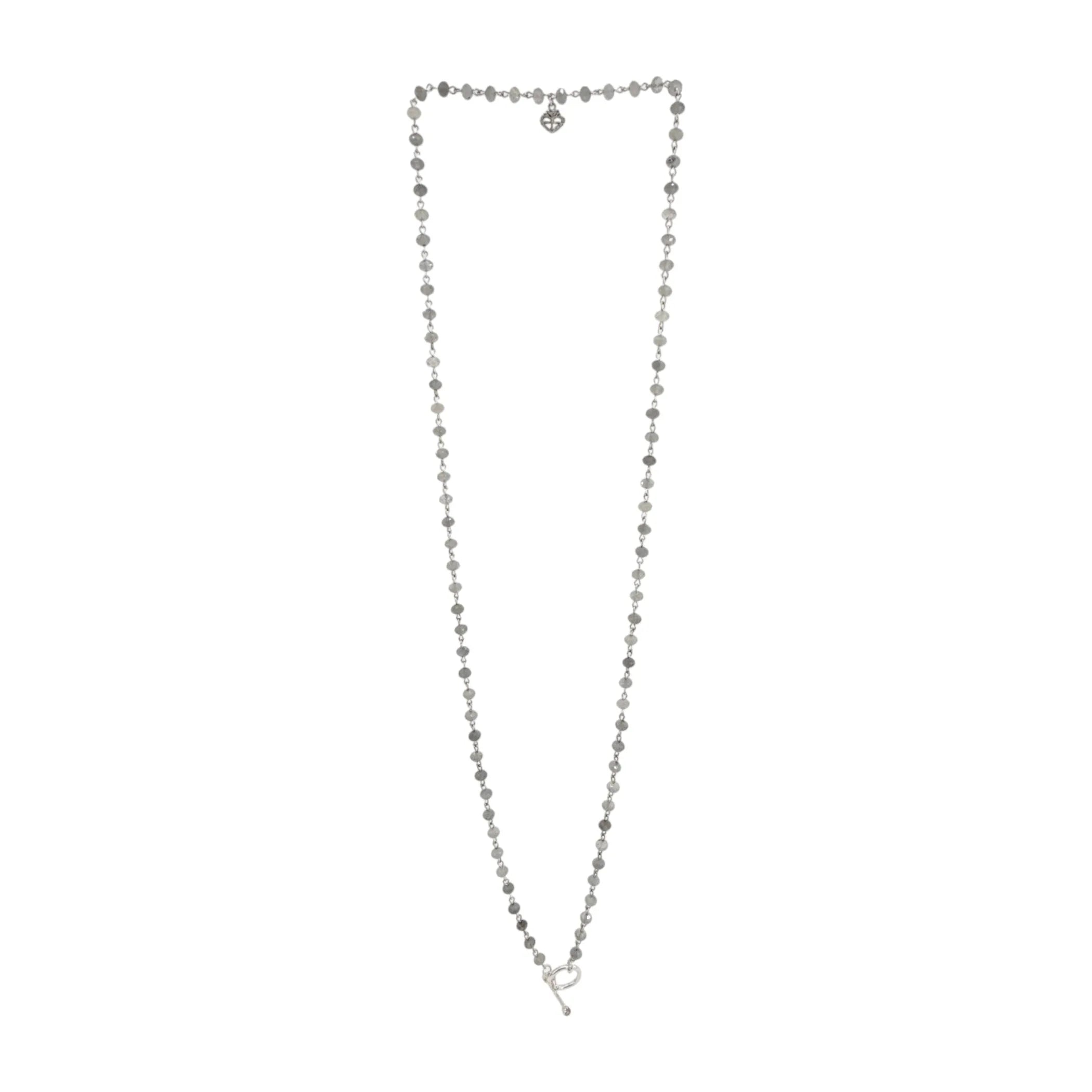 VIRGINS SAINTS & ANGELS VSA Delfina 6mm Lux Labradorite & Silver - flyKAMP