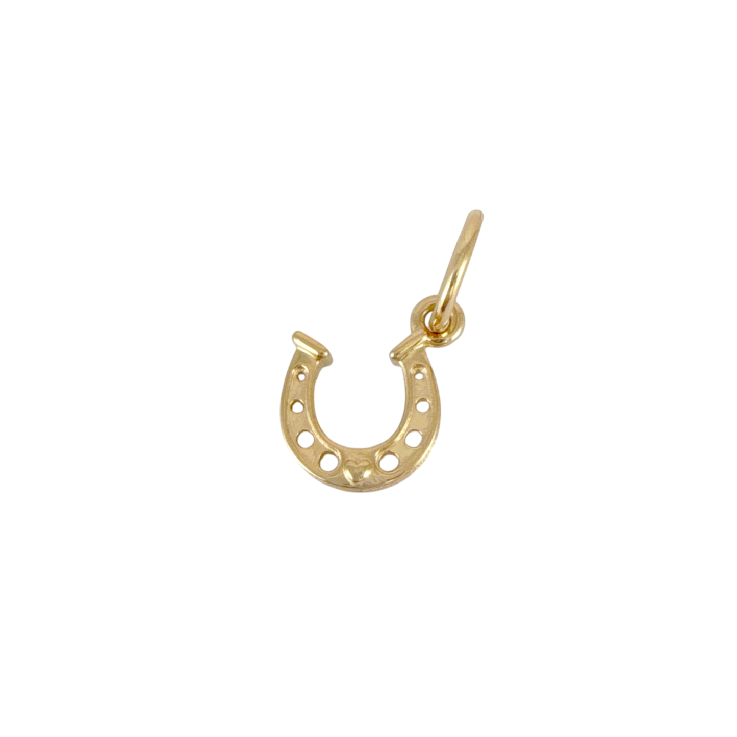 PANDORA Lucky Horseshoe Dangle Charm in Gold