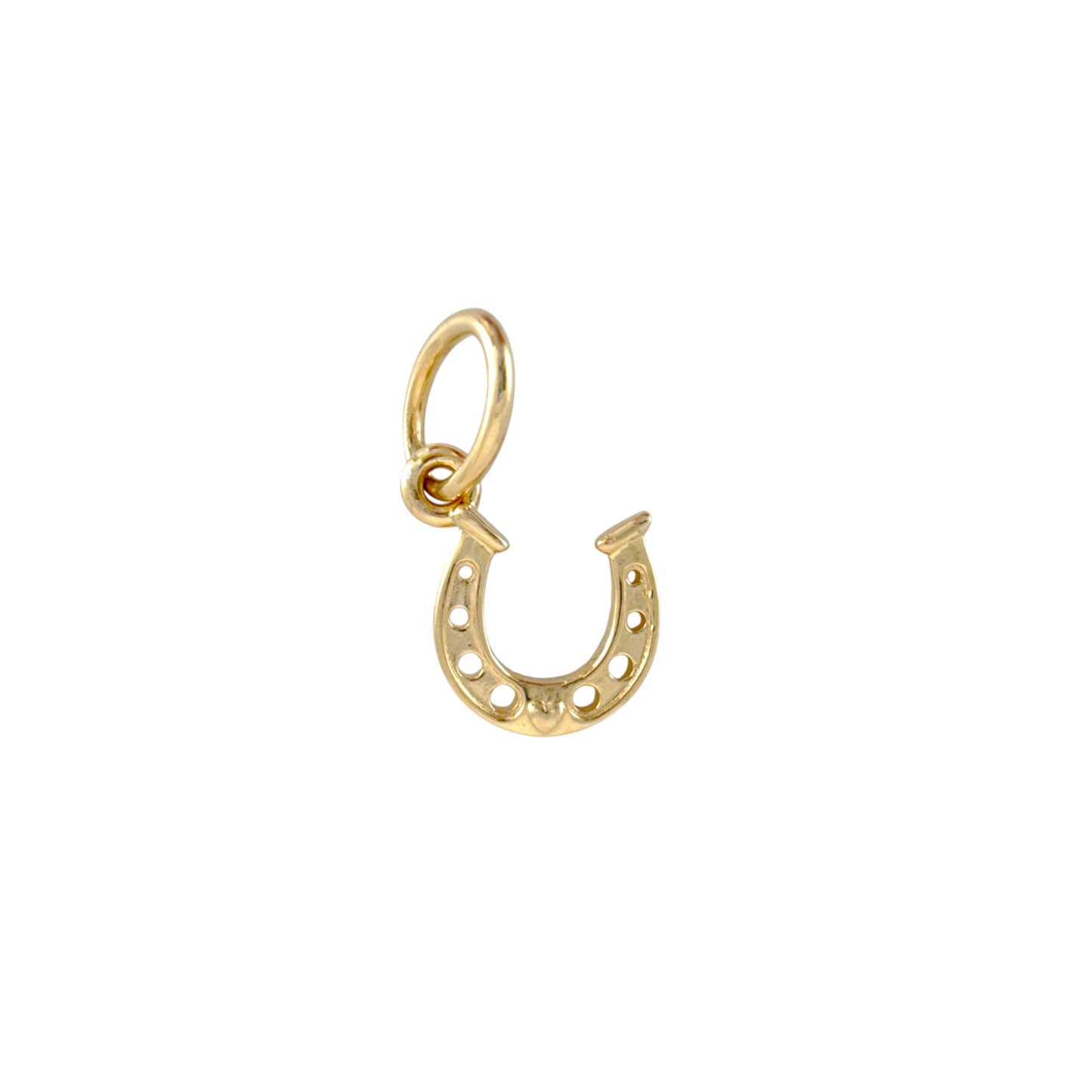 PANDORA Lucky Horseshoe Dangle Charm in Gold