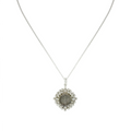 VIRGINS SAINTS & ANGELS VSA Petite Cloister San Benito Charm Necklace in Silver - flyKAMP