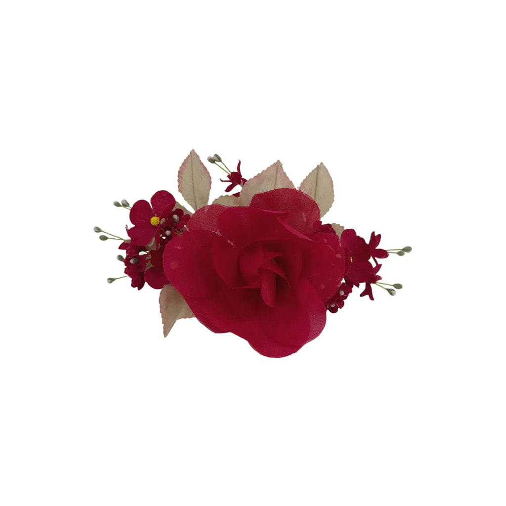 GUCCI Silk Floral Brooch - flyKAMP