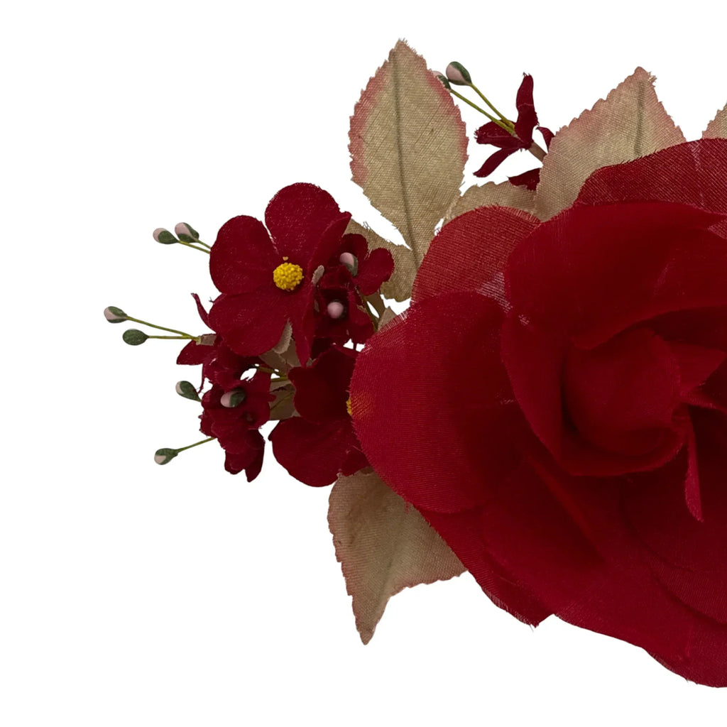 GUCCI Silk Floral Brooch - flyKAMP