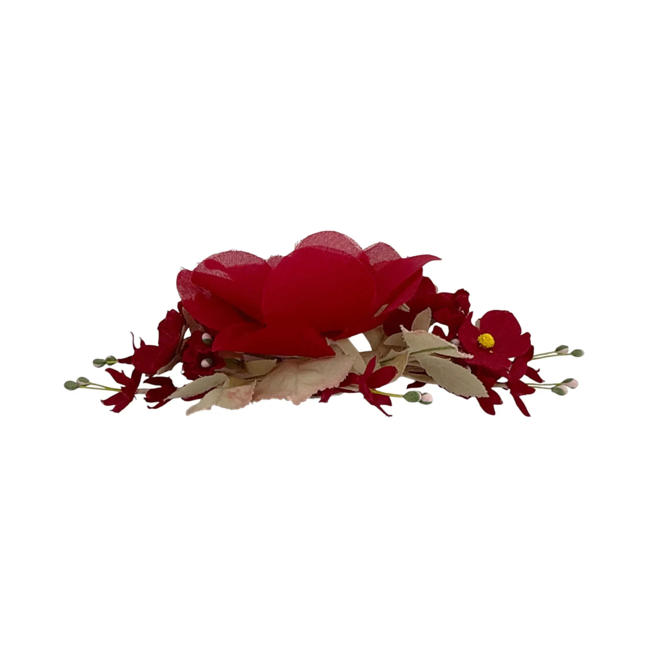 GUCCI Silk Floral Brooch - flyKAMP