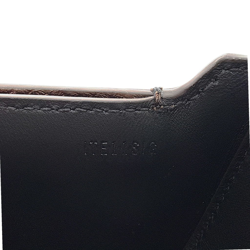 BURBERRY Small Metallic Leather Olympia Shoulder Bag in Bronze - flyKAMP