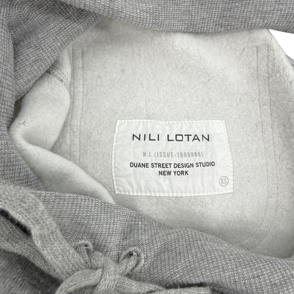 NILI LOTAN LA Sweatpant in Heather Grey XS Nili Lotan