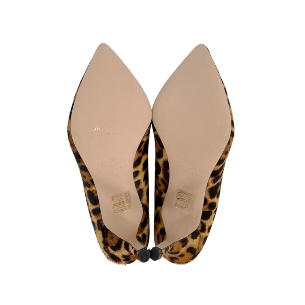 J.CREW Elsie pumps in Leopard Calf Hair 6.5 J.CREW