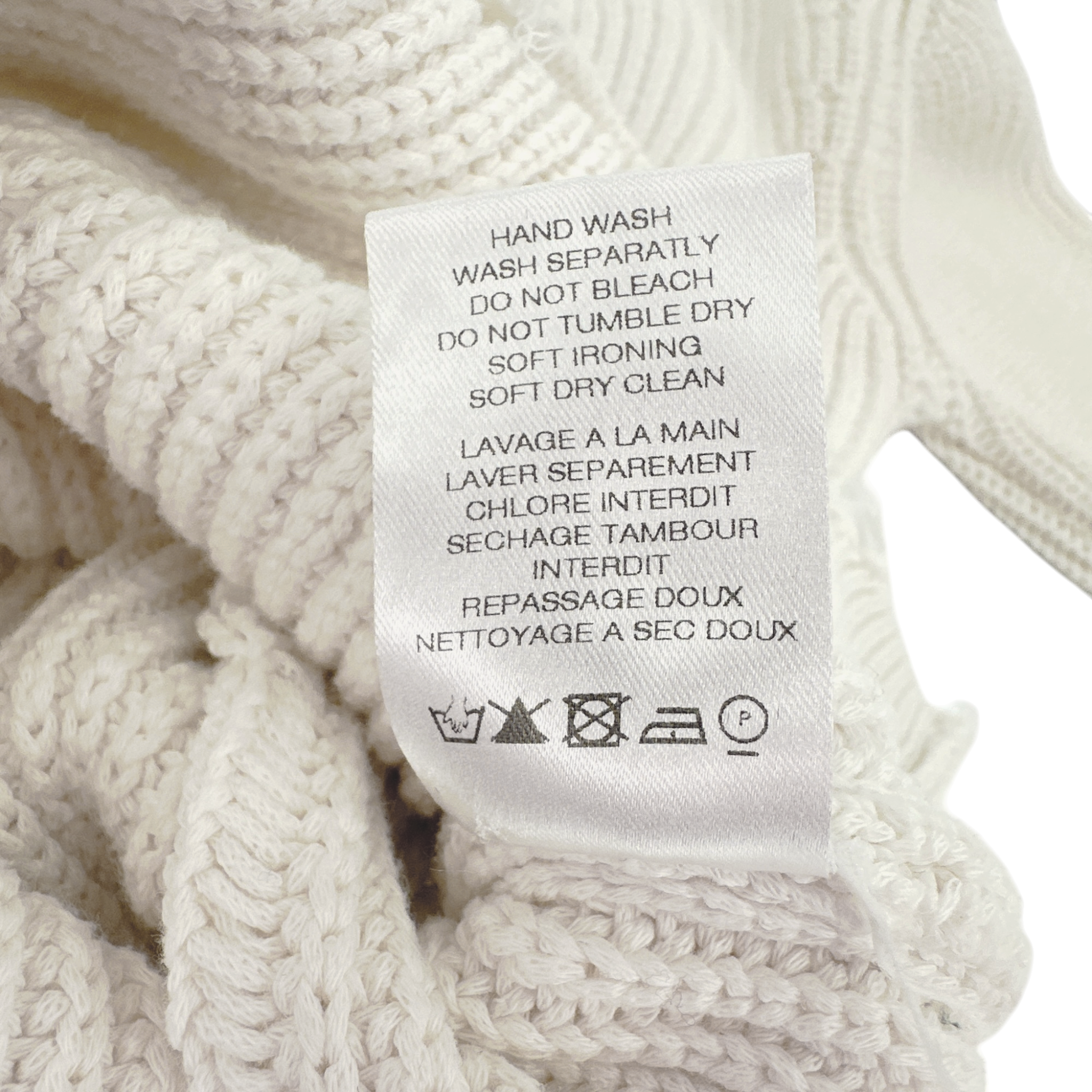 IRO Polxa Distressed Ribbed Sweater XS IRO