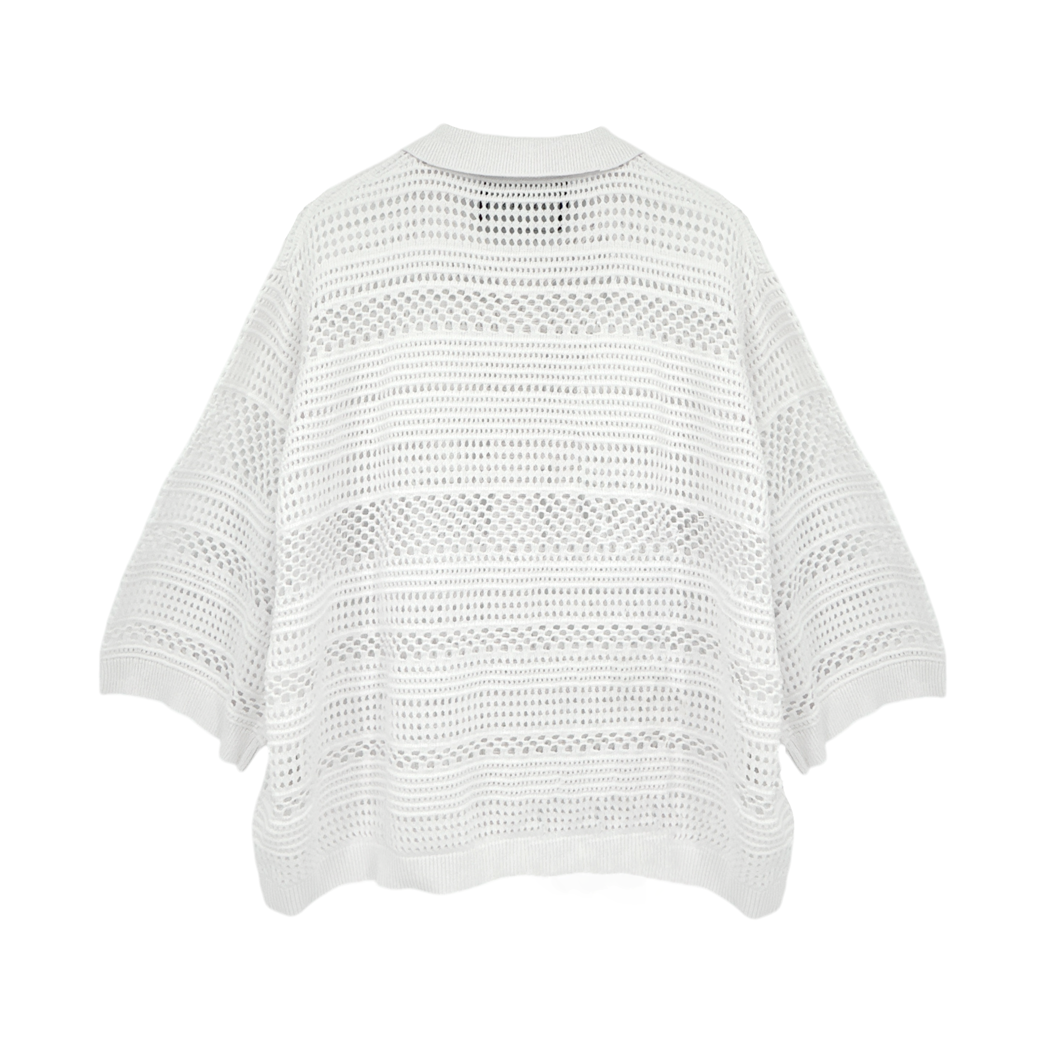 I LOVE MR. MITTENS Thilda Crochet Polo XS/S I Love Mr. Mittens