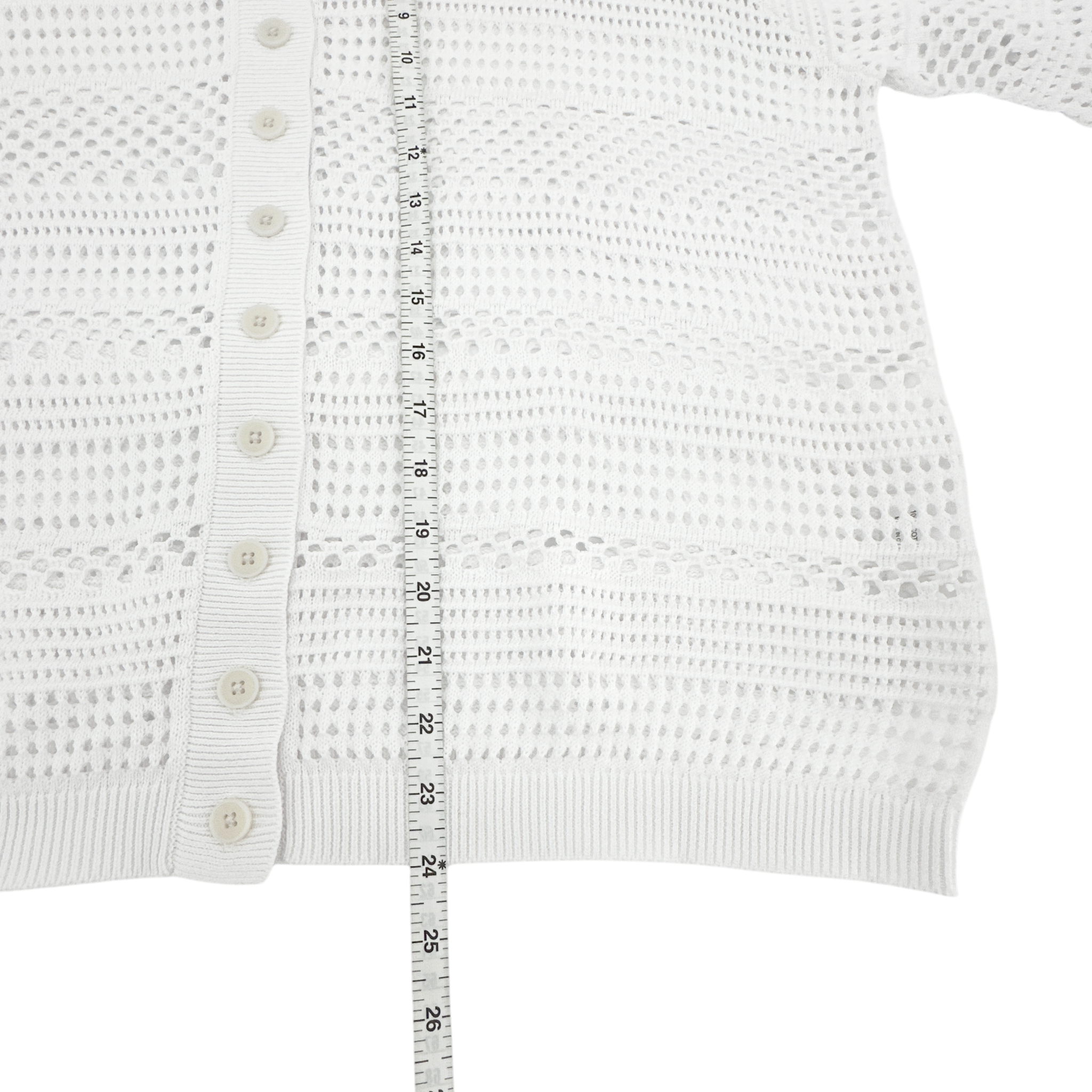 I LOVE MR. MITTENS Thilda Crochet Polo XS/S I Love Mr. Mittens