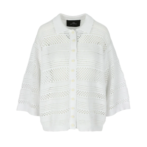 I LOVE MR. MITTENS Thilda Crochet Polo XS/S