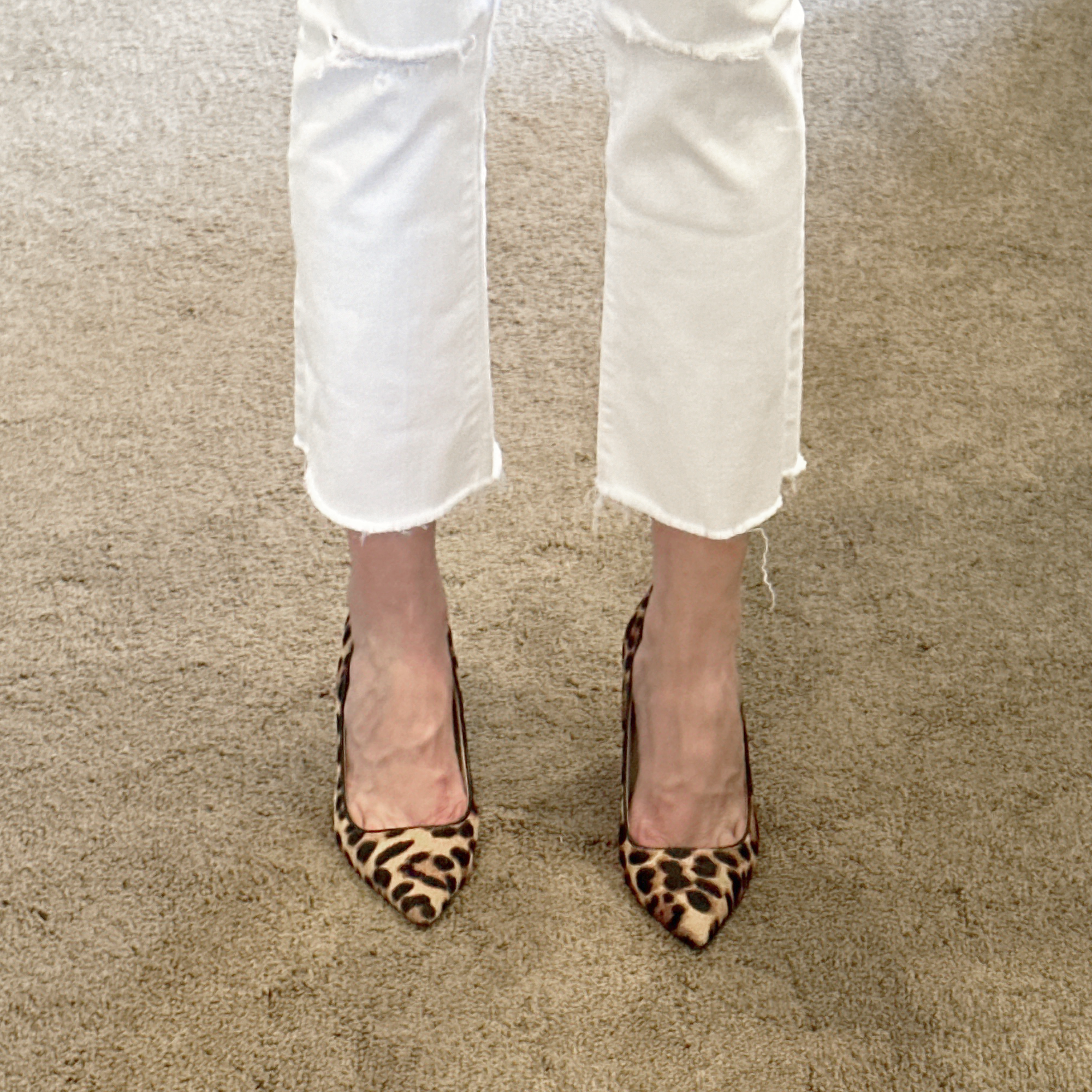 J.CREW Elsie pumps in Leopard Calf Hair 6.5 J.CREW