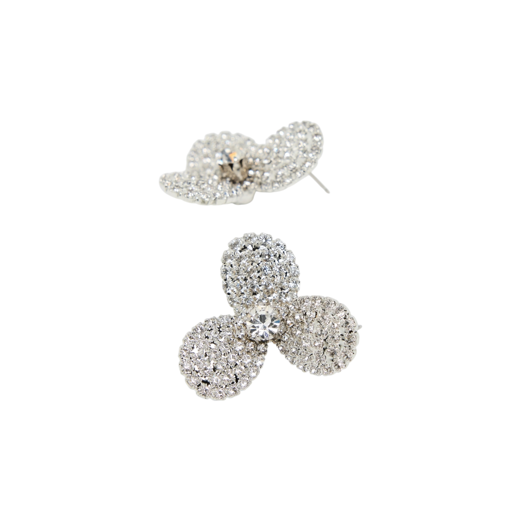JENNIFER BEHR Amerie Crystal Flower Stud Earrings Jennifer Behr