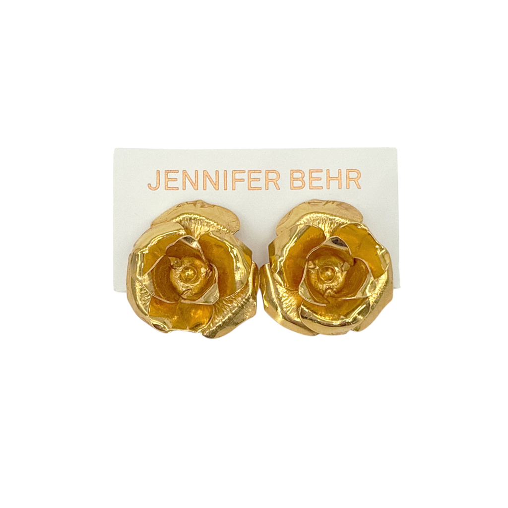 JENNIFER BEHR Tansy Earrings in Gold Jennifer Behr