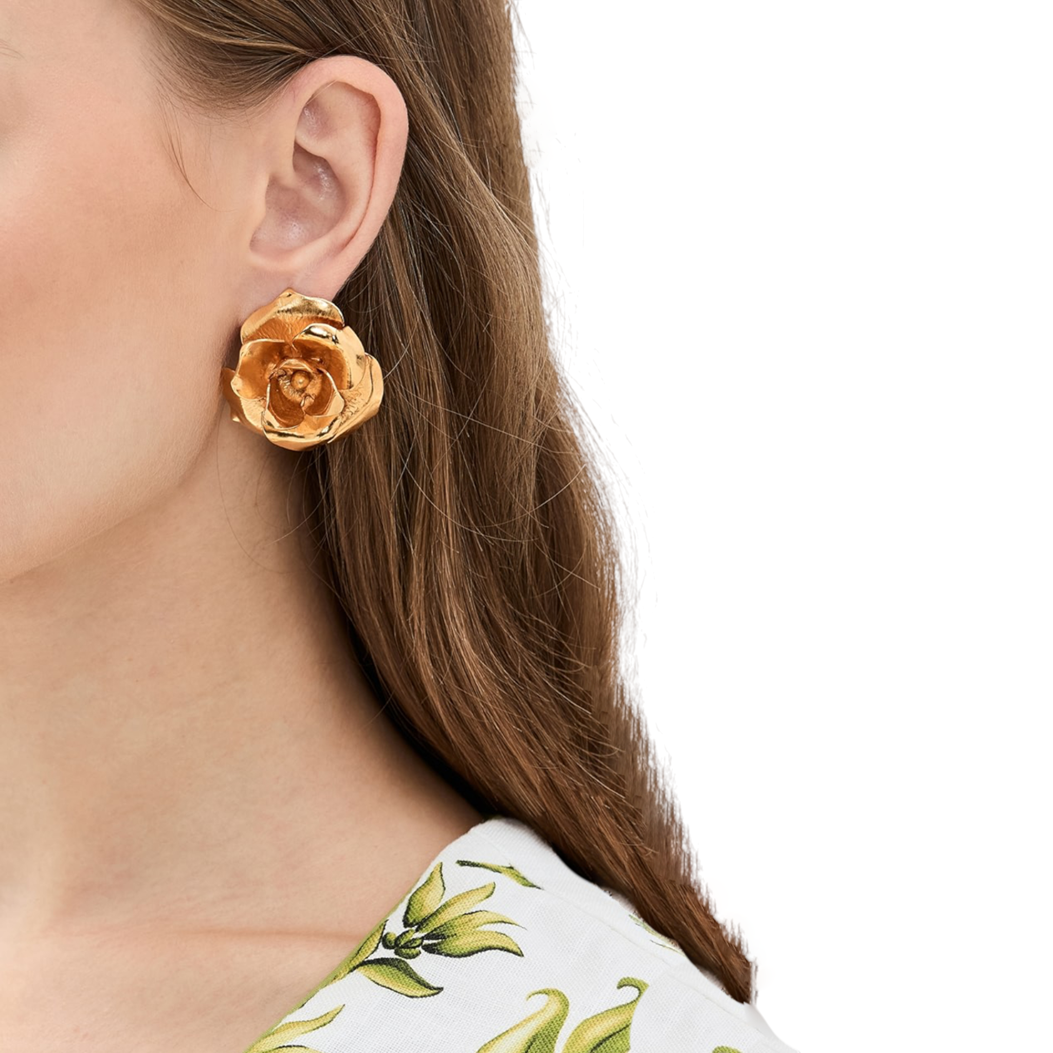 JENNIFER BEHR Tansy Earrings in Gold Jennifer Behr