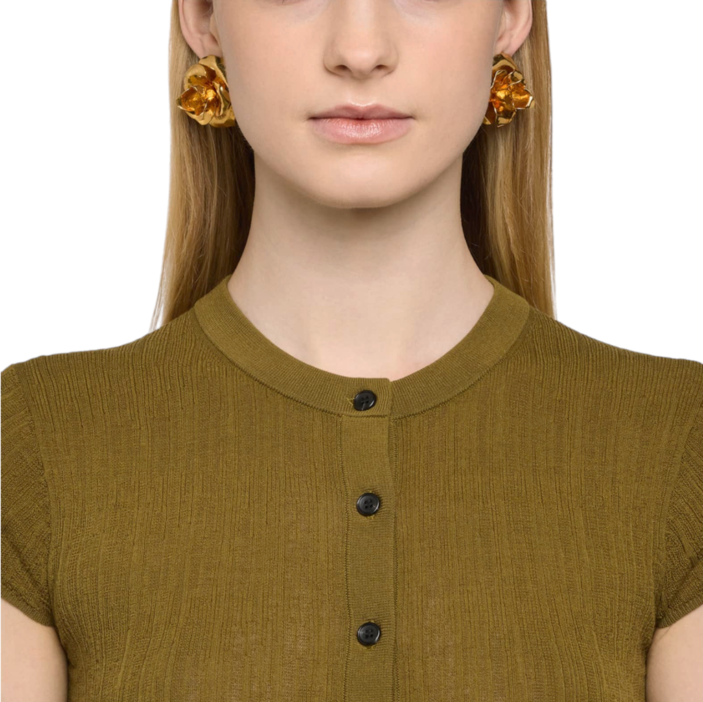 JENNIFER BEHR Tansy Earrings in Gold Jennifer Behr