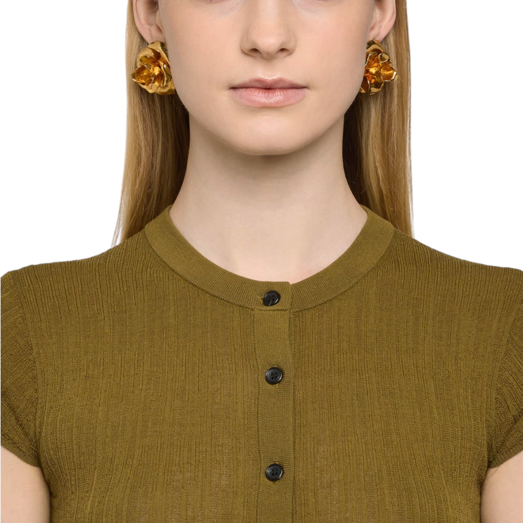 JENNIFER BEHR Tansy Earrings in Gold Jennifer Behr