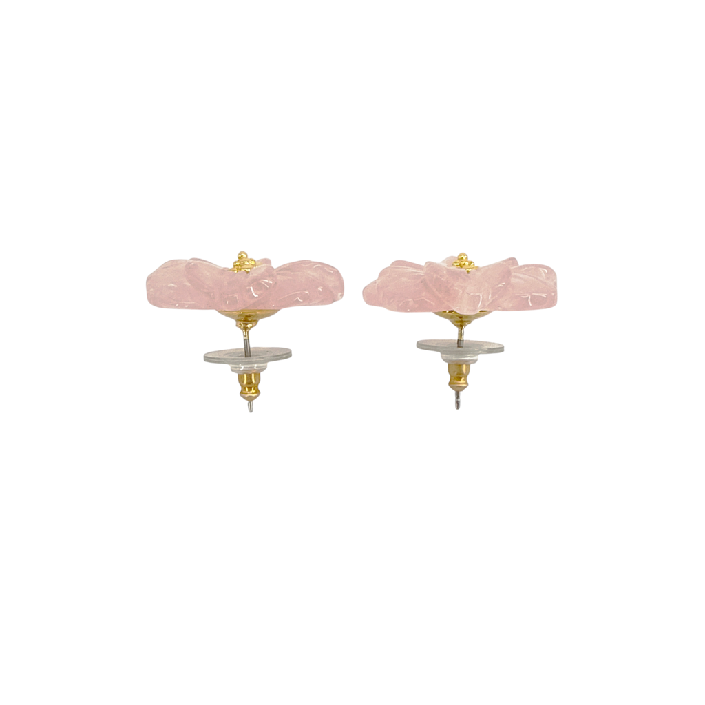 JENNIFER BEHR Wynne Earrings in Rose Quartz Jennifer Behr