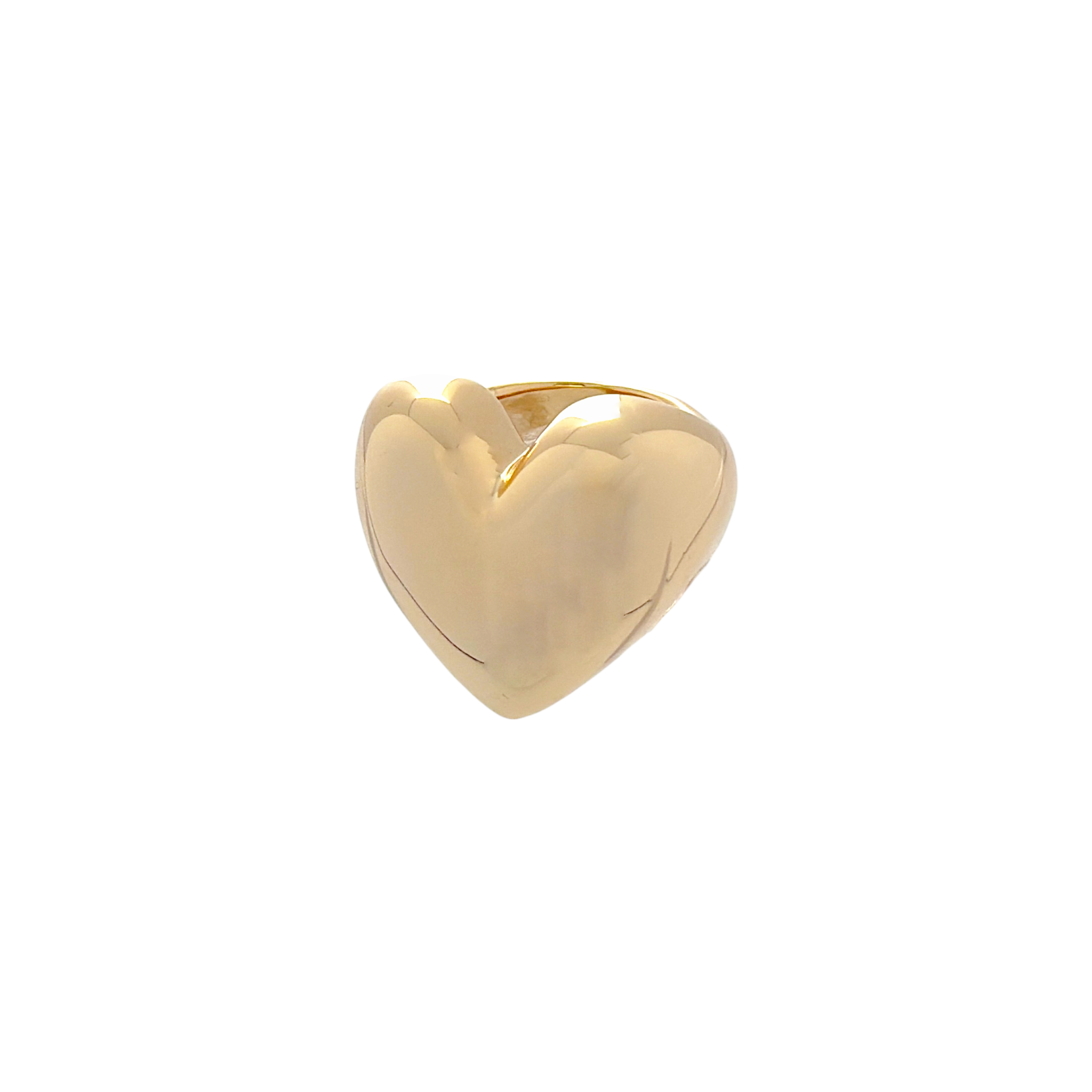 JENNIFER FISHER Puffy Heart Ring in Gold 7 Jennifer Fisher