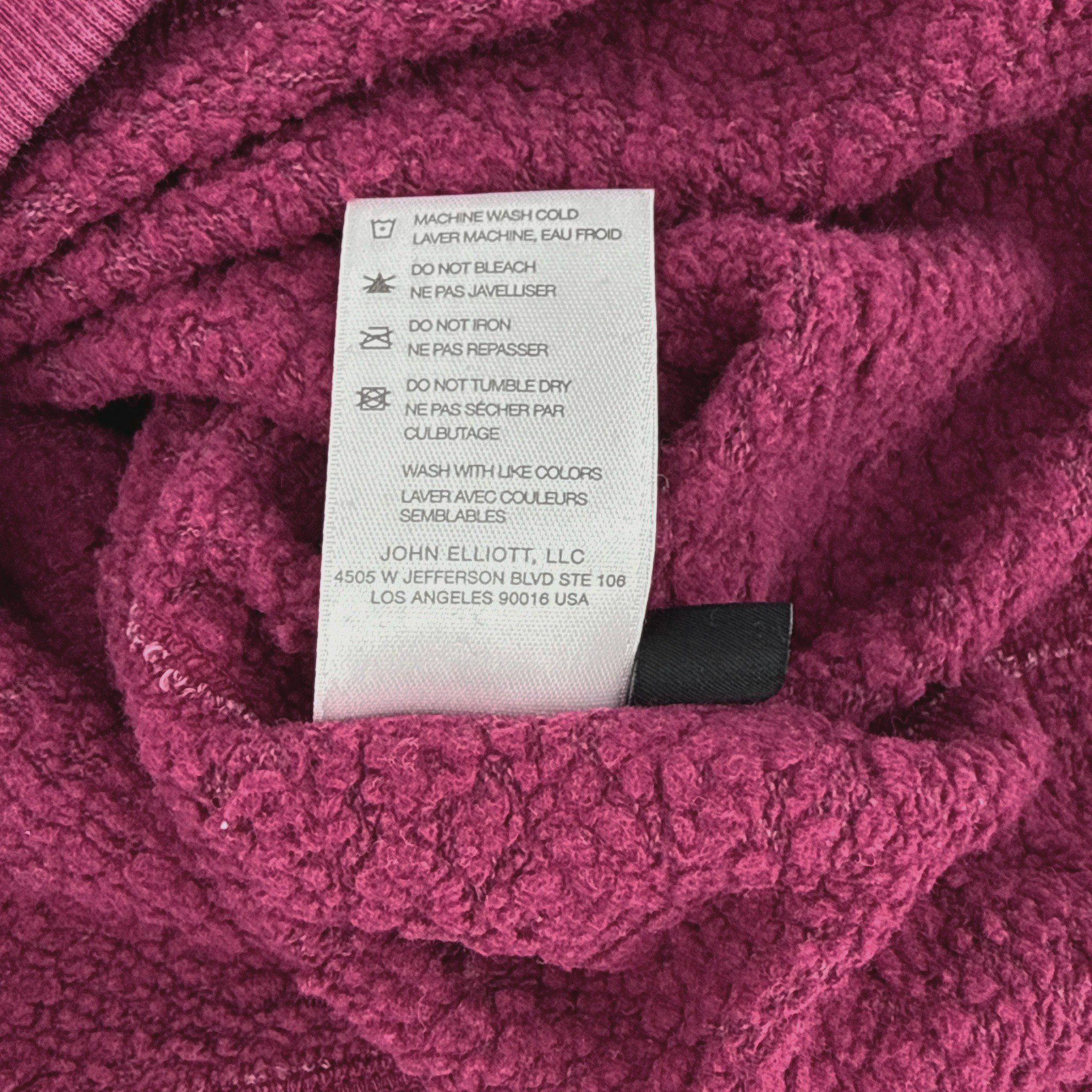 JOHN ELLIOTT Vintage Fleece Crew Sweatshirt 0|XS John Elliott