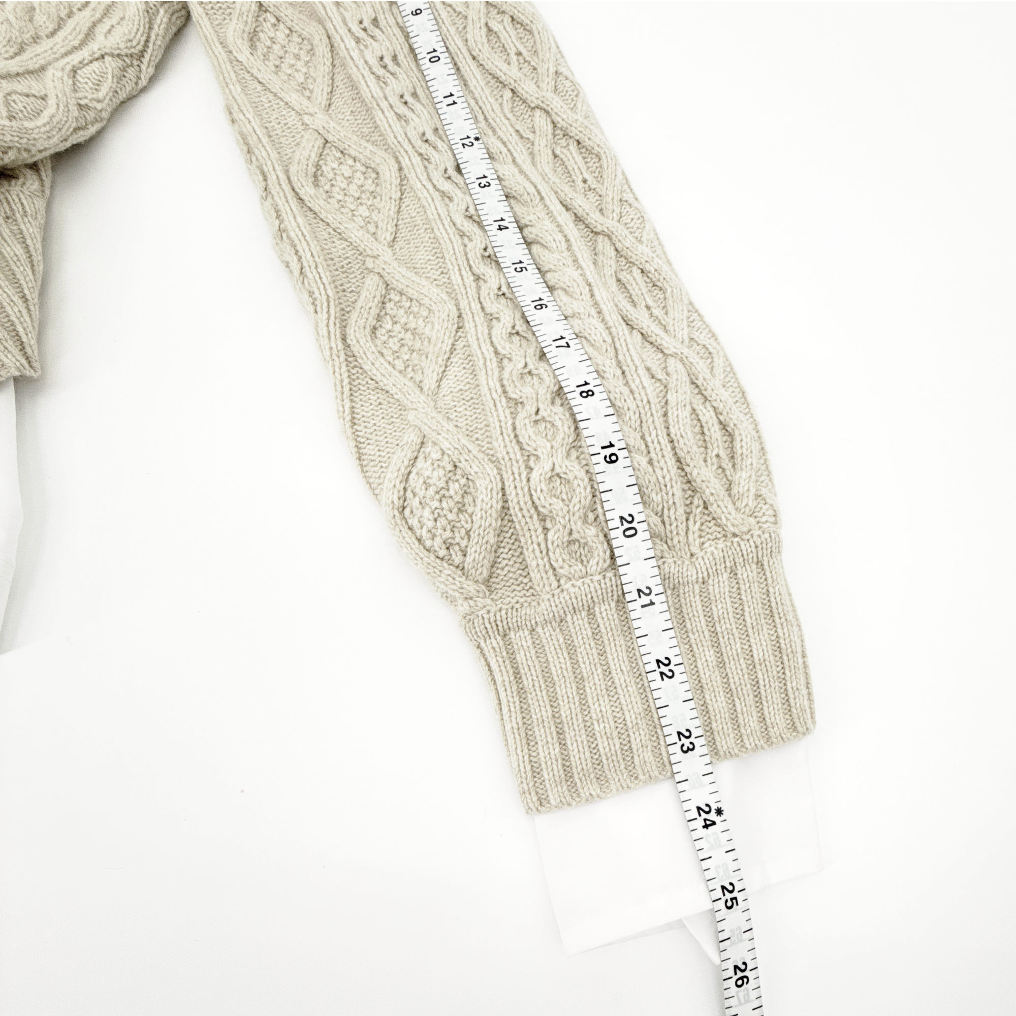 JONATHAN SIMKHAI Davina Patchwork Cardigan Jacket in Bone Multi M Jonathan Simkhai