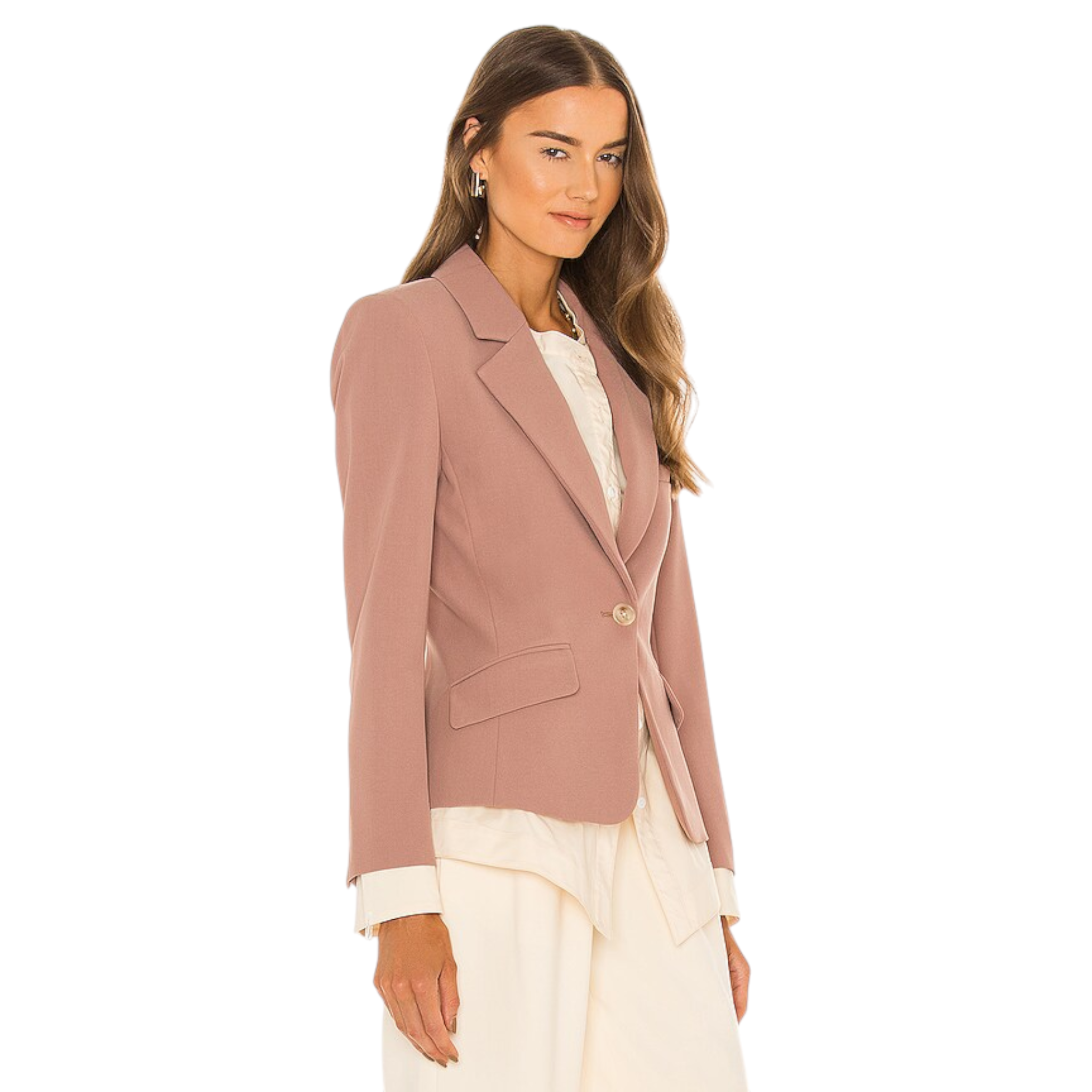 JONATHAN SIMKHAI Jubilee Transitional Blazer in Teak & Parchment 6|M Jonathan Simkhai