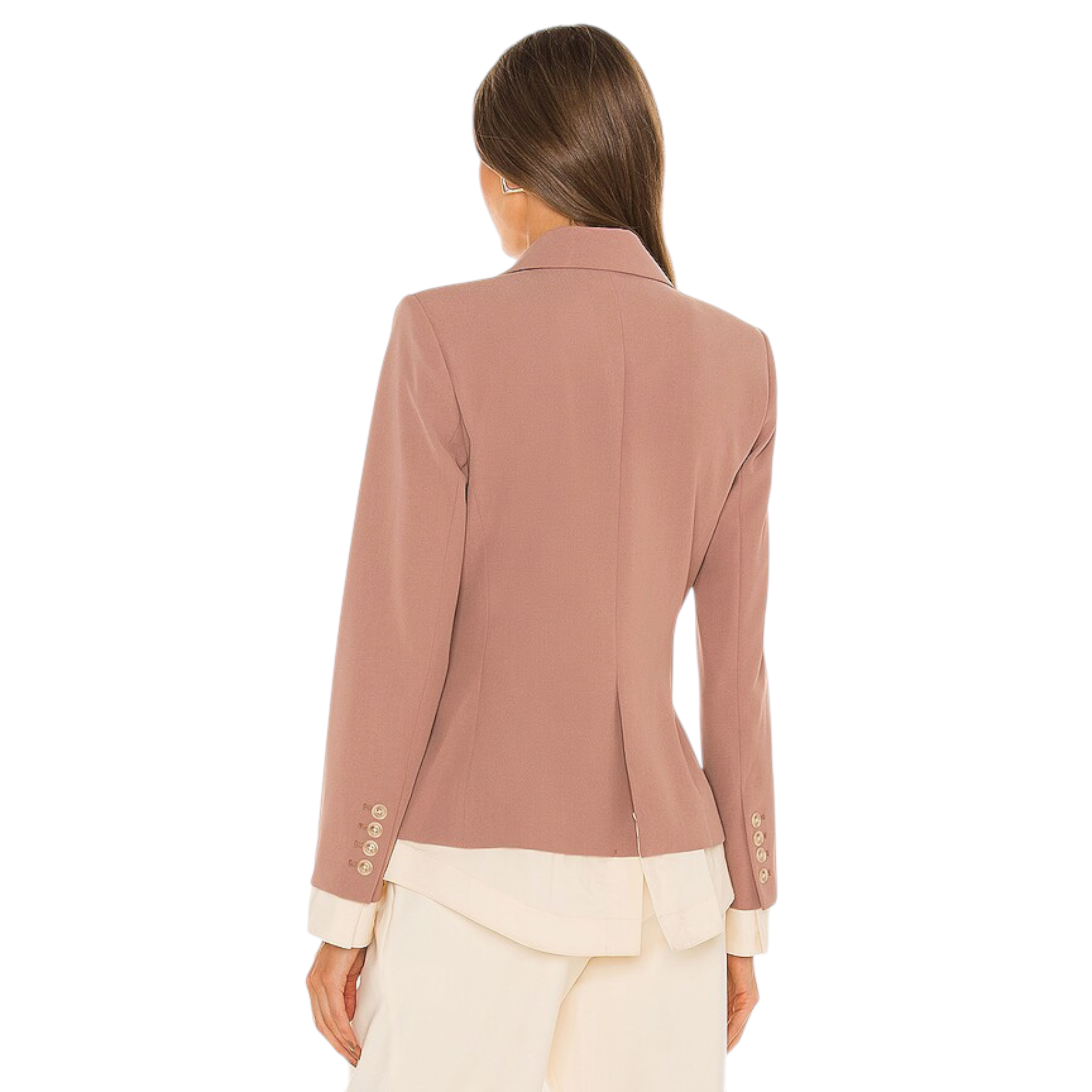 JONATHAN SIMKHAI Jubilee Transitional Blazer in Teak & Parchment 6|M Jonathan Simkhai