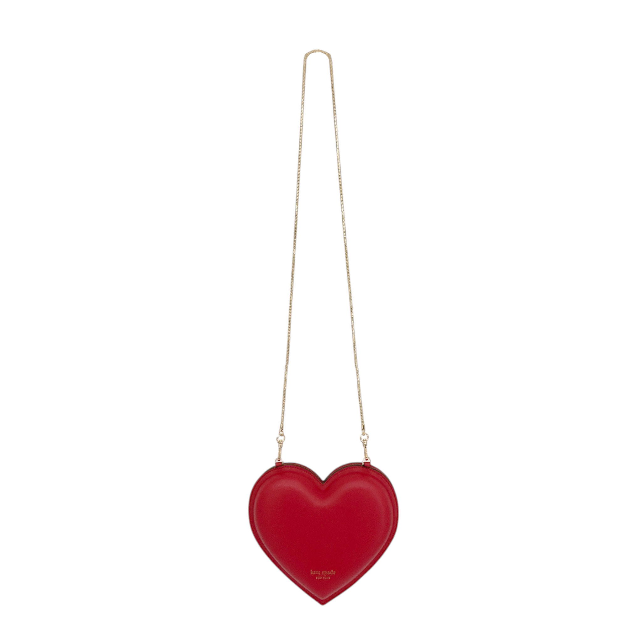 KATE SPADE New York 3D Heart Crossbody Bag+Logo Webbing Bag Strap Kate Spade New York