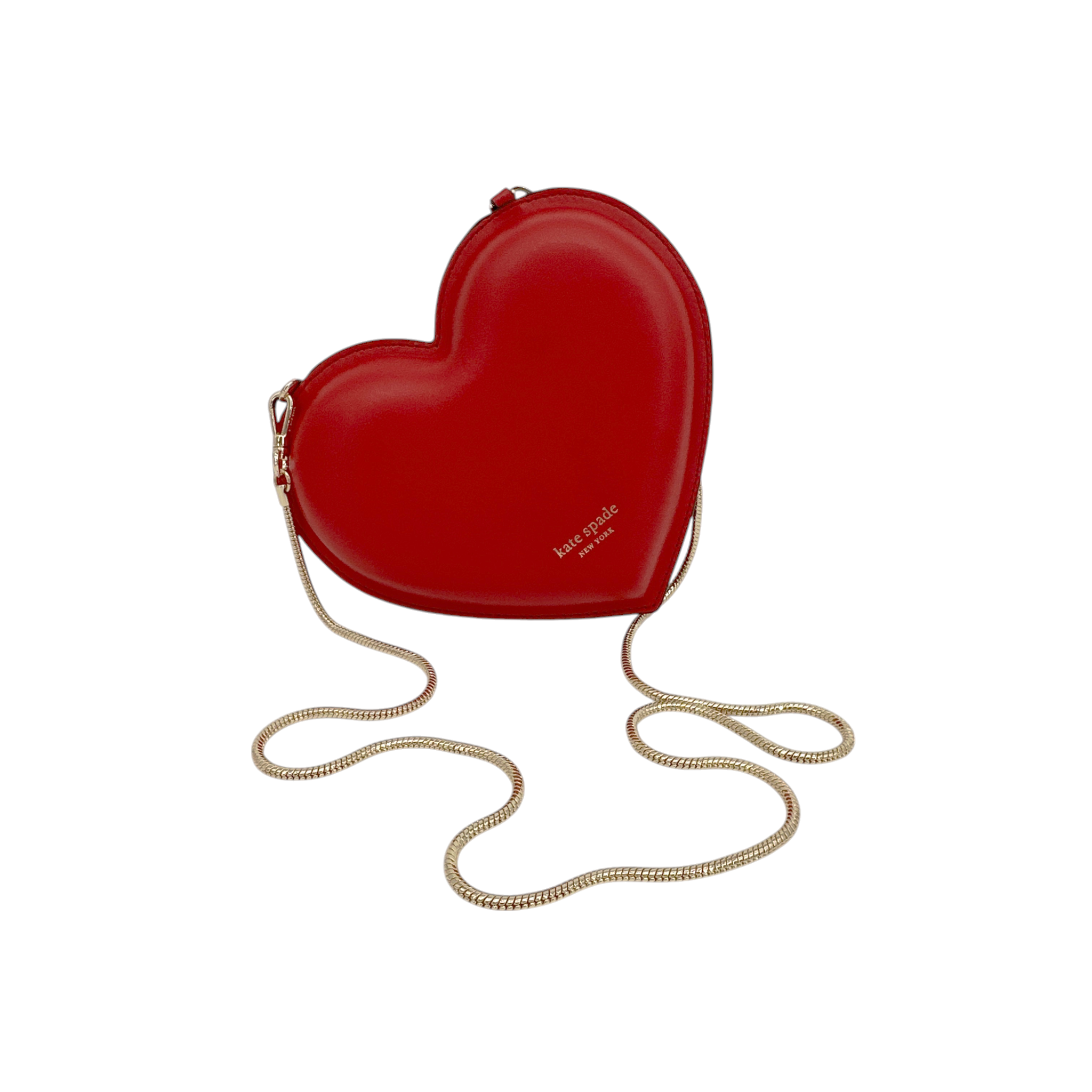KATE SPADE New York 3D Heart Crossbody Bag+Logo Webbing Bag Strap Kate Spade New York