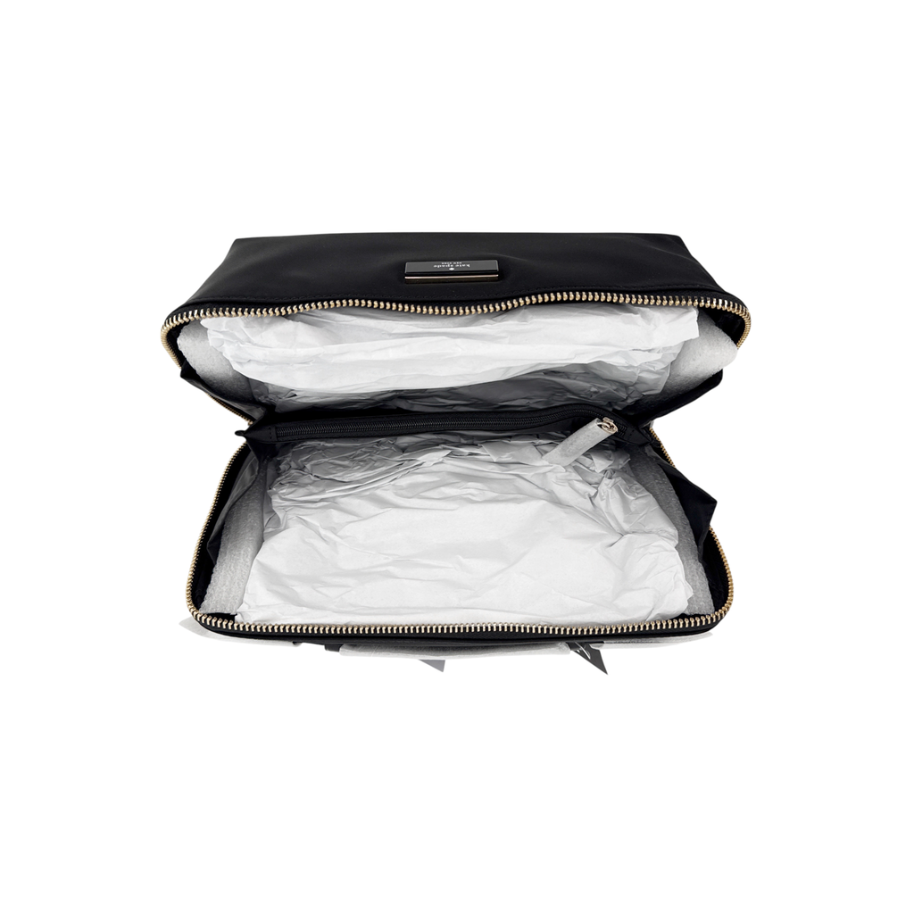 KATE SPADE New York Carter Nylon Travel Cosmetic Pouch in Black Kate Spade New York