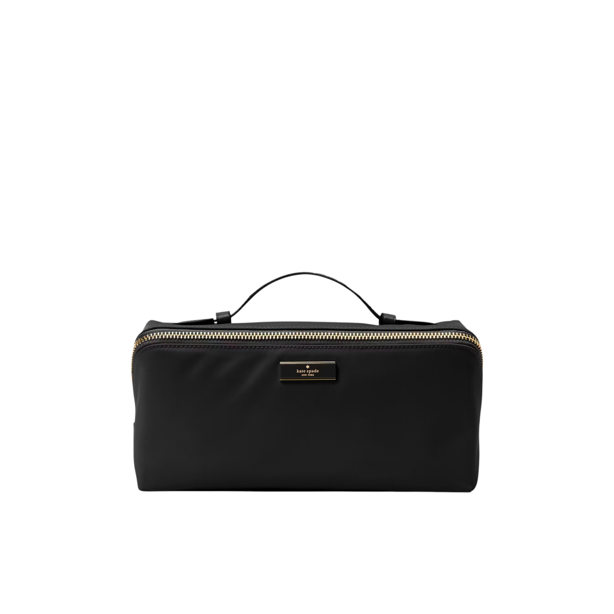 KATE SPADE New York Carter Nylon Travel Cosmetic Pouch in Black Kate Spade New York