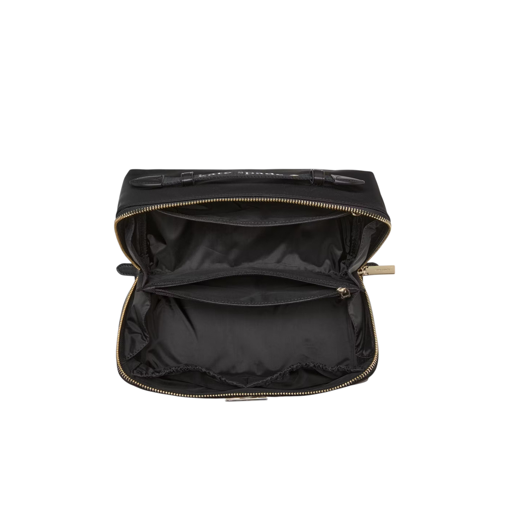 KATE SPADE New York Carter Nylon Travel Cosmetic Pouch in Black Kate Spade New York