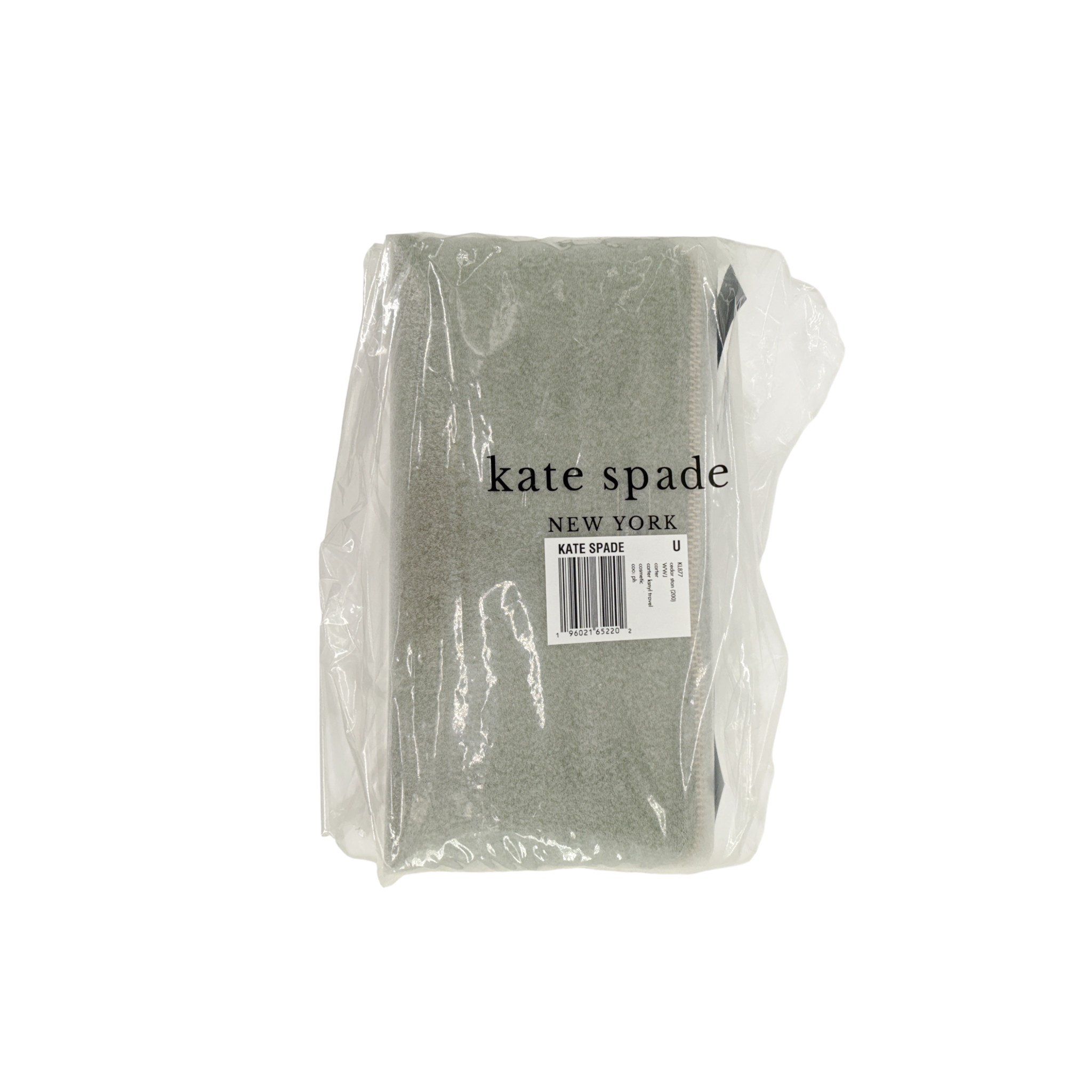 KATE SPADE New York Carter Nylon Travel Cosmetic Pouch in Cedar Stand Kate Spade New York
