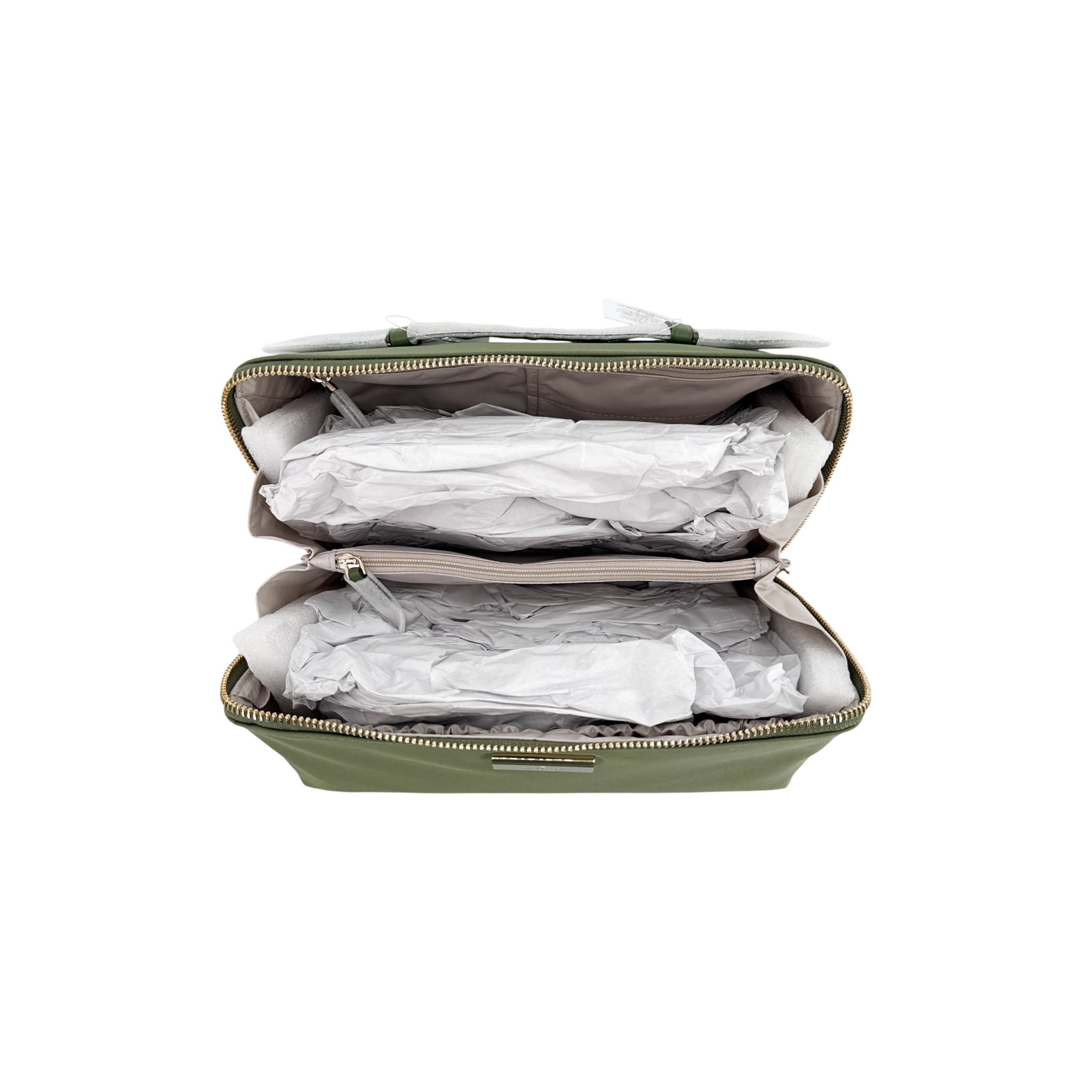 KATE SPADE New York Carter Nylon Travel Cosmetic Pouch in Cedar Stand Kate Spade New York