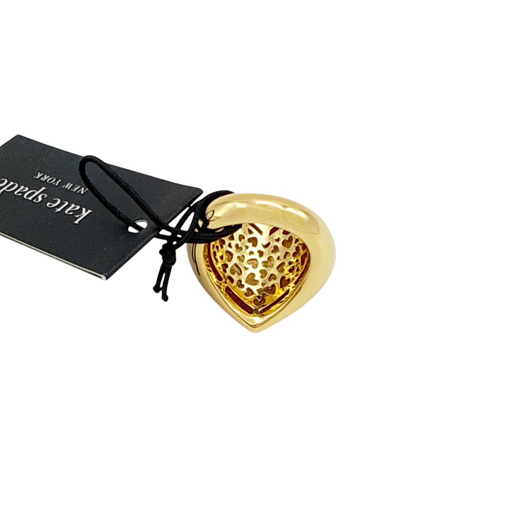 KATE SPADE New York Heart You Statement Ring in Gold 5 Kate Spade New York
