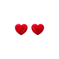 KATE SPADE New York Heart You Statement Studs in Red Kate Spade New York
