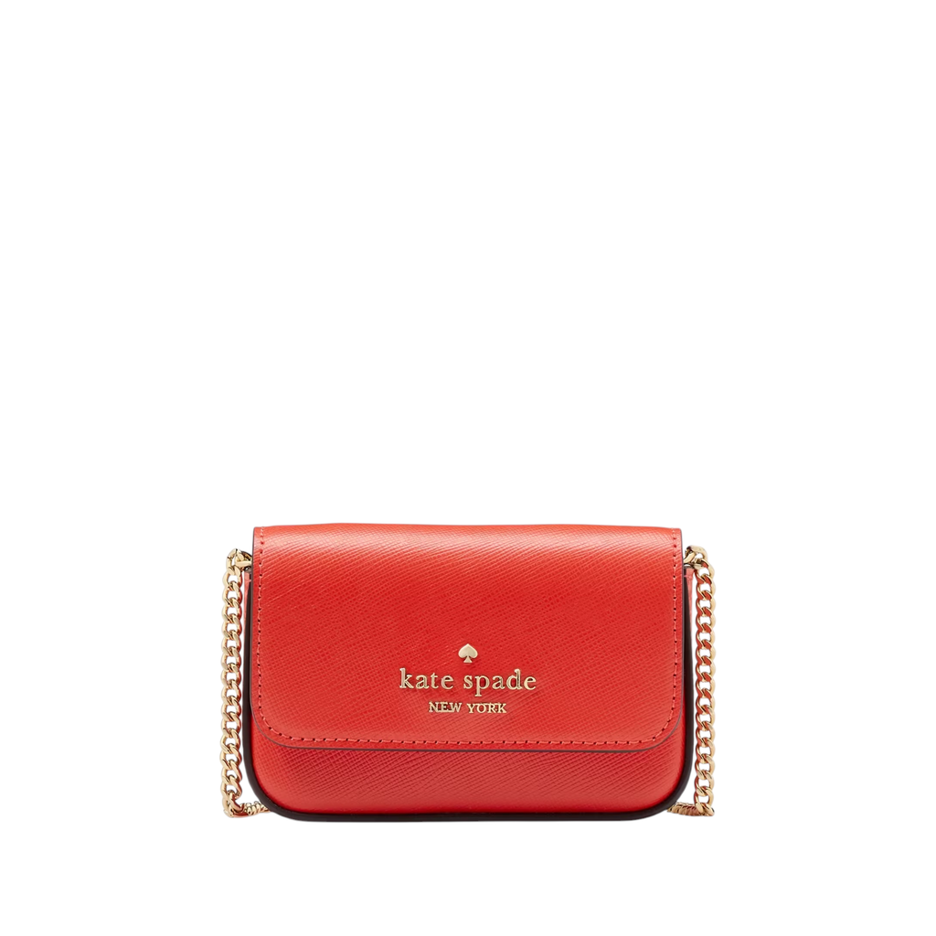 KATE SPADE New York Madison Card Case Crossbody in Tomato Slice Kate Spade New York
