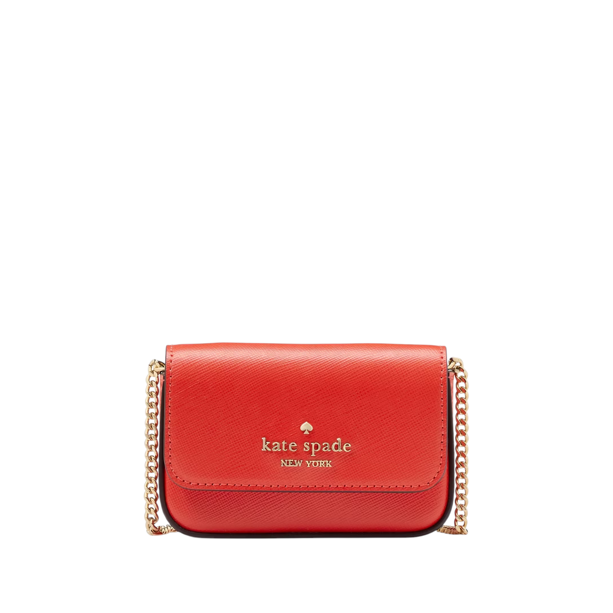 KATE SPADE New York Madison Card Case Crossbody in Tomato Slice Kate Spade New York