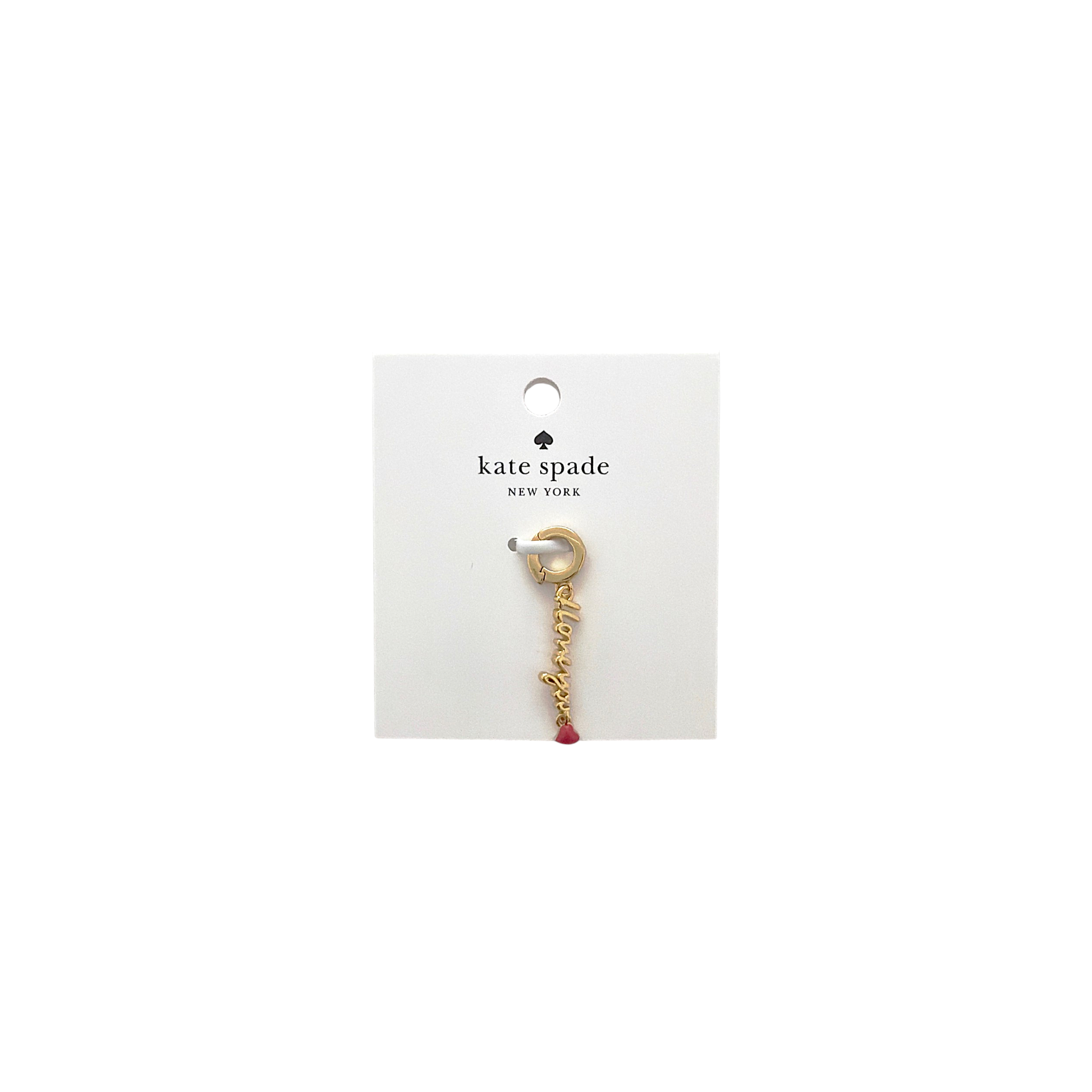 KATE SPADE New York One in a Million 'I Love You' Charm Kate Spade New York