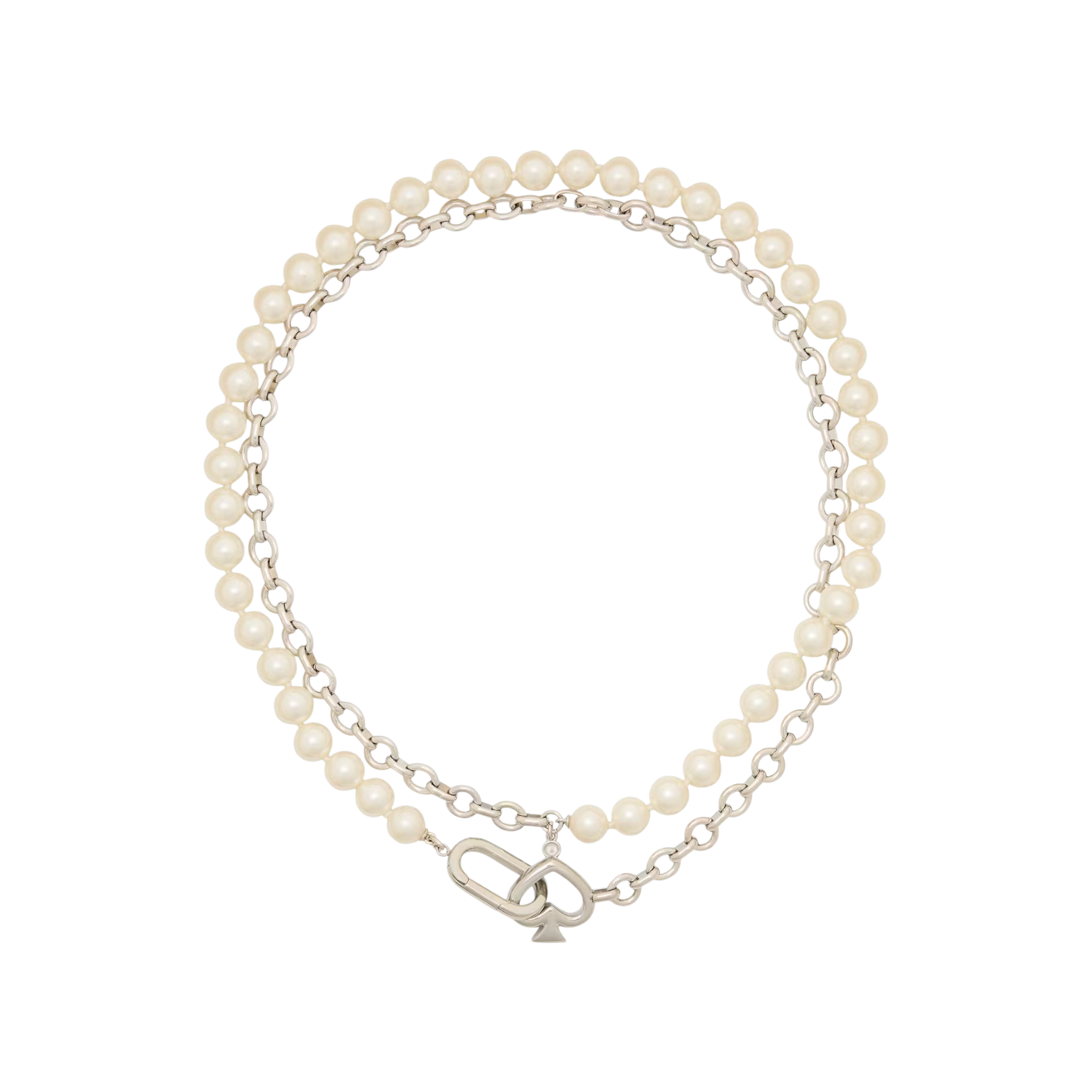 KATE SPADE New York Statement Spade Pearl Wrap Necklace Kate Spade New York