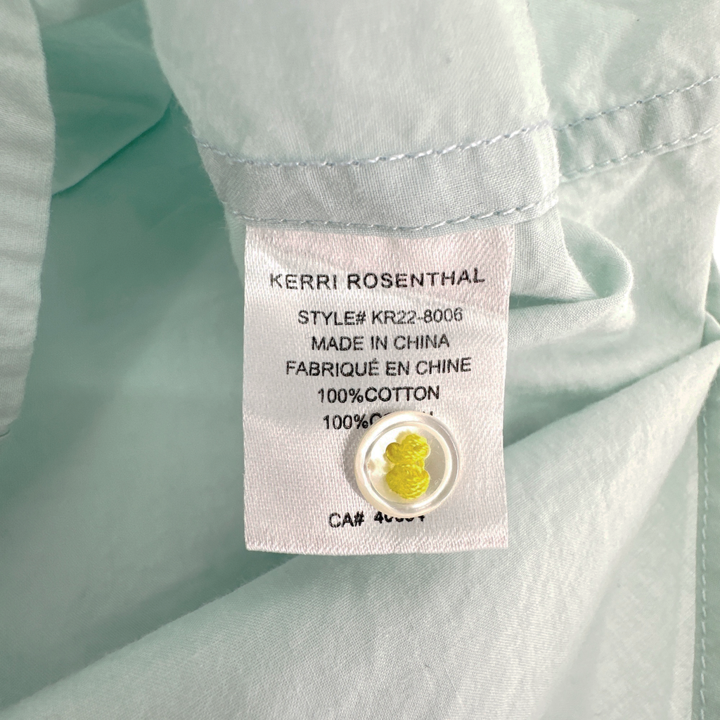 KERRI ROSENTHAL Nina Shirt Dress Happy Everything XS Kerri Rosenthal
