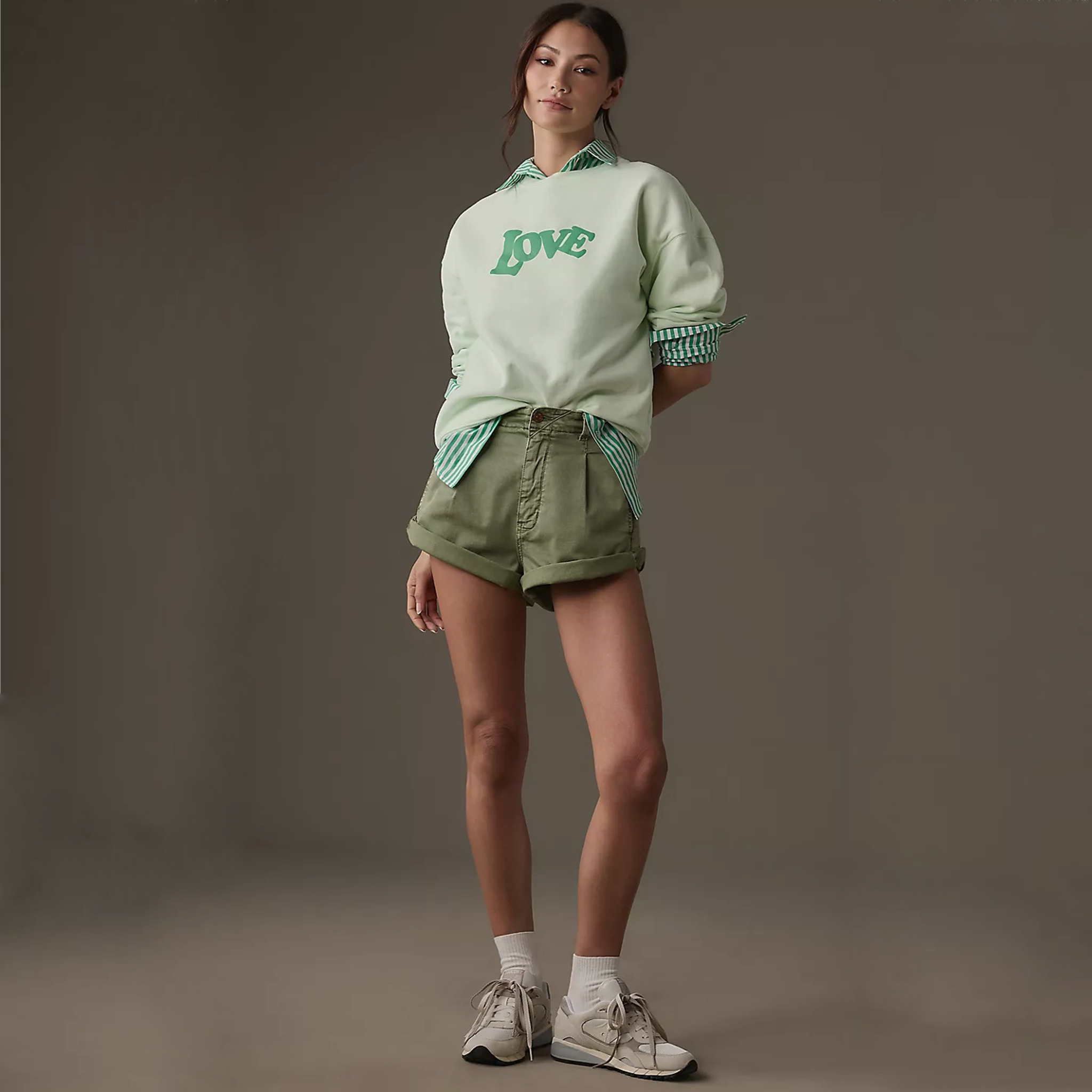 KULE The Oversized 70's LOVE Sweatshirt L Kule