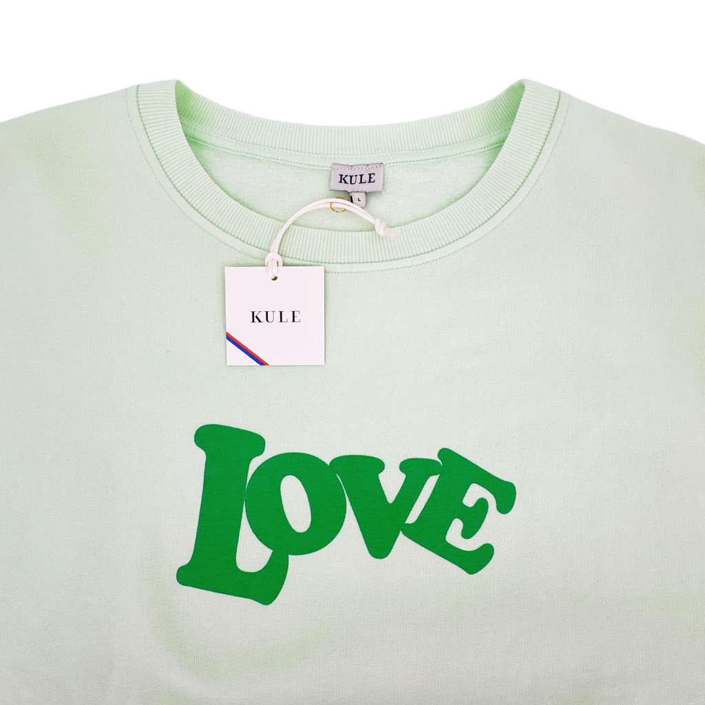 KULE The Oversized 70's LOVE Sweatshirt L Kule