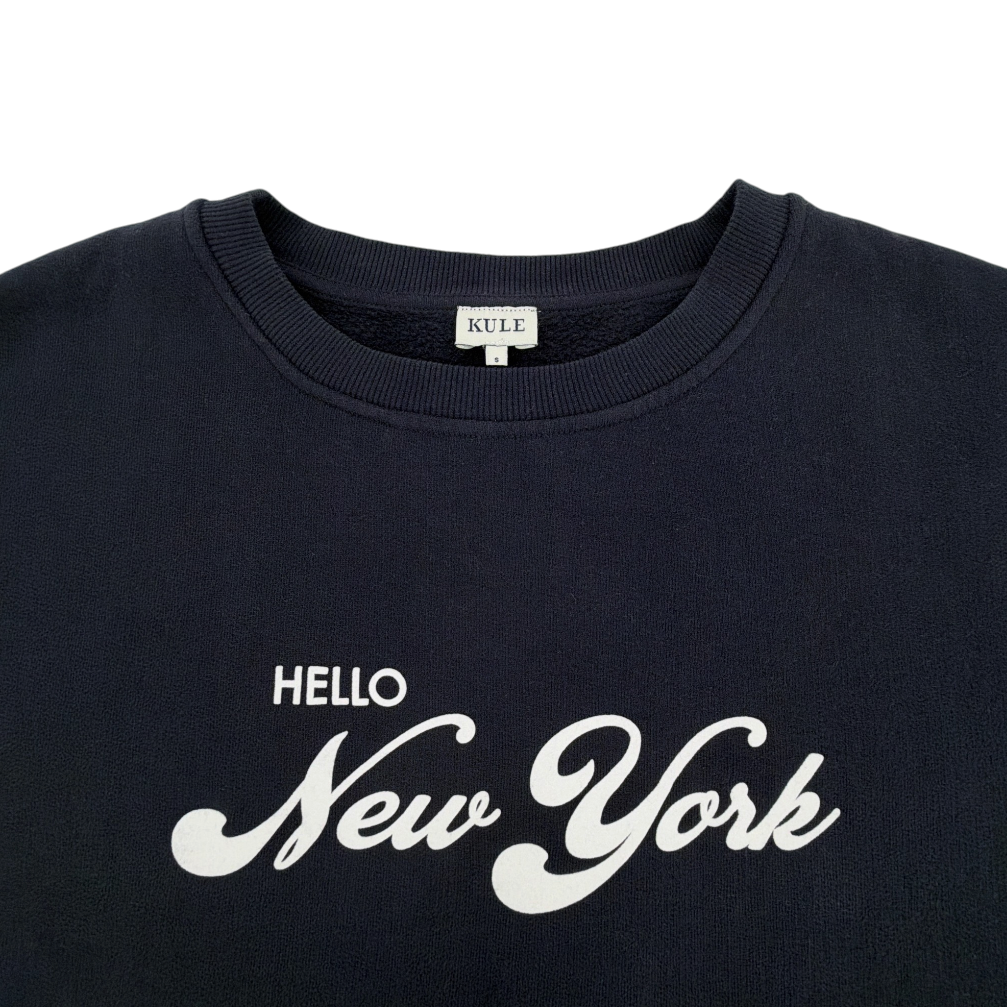 KULE The Oversized Hello New York Sweatshirt S Kule