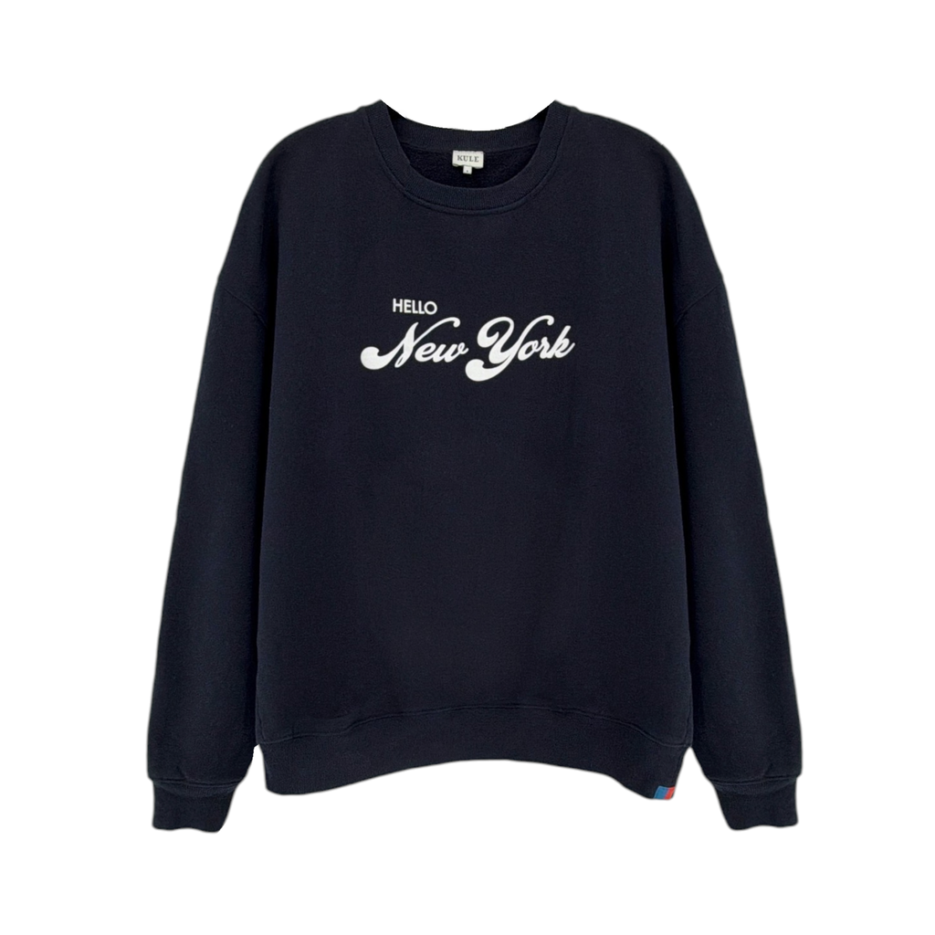 KULE The Oversized Hello New York Sweatshirt S Kule